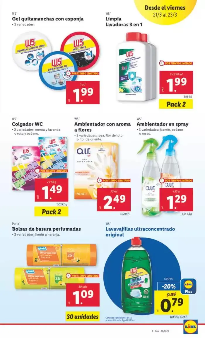 Catálogo de № 1 PRECIO - Ofertas válidas del 17/03 al 23/03 17 de marzo al 23 de marzo 2025 - Página 25