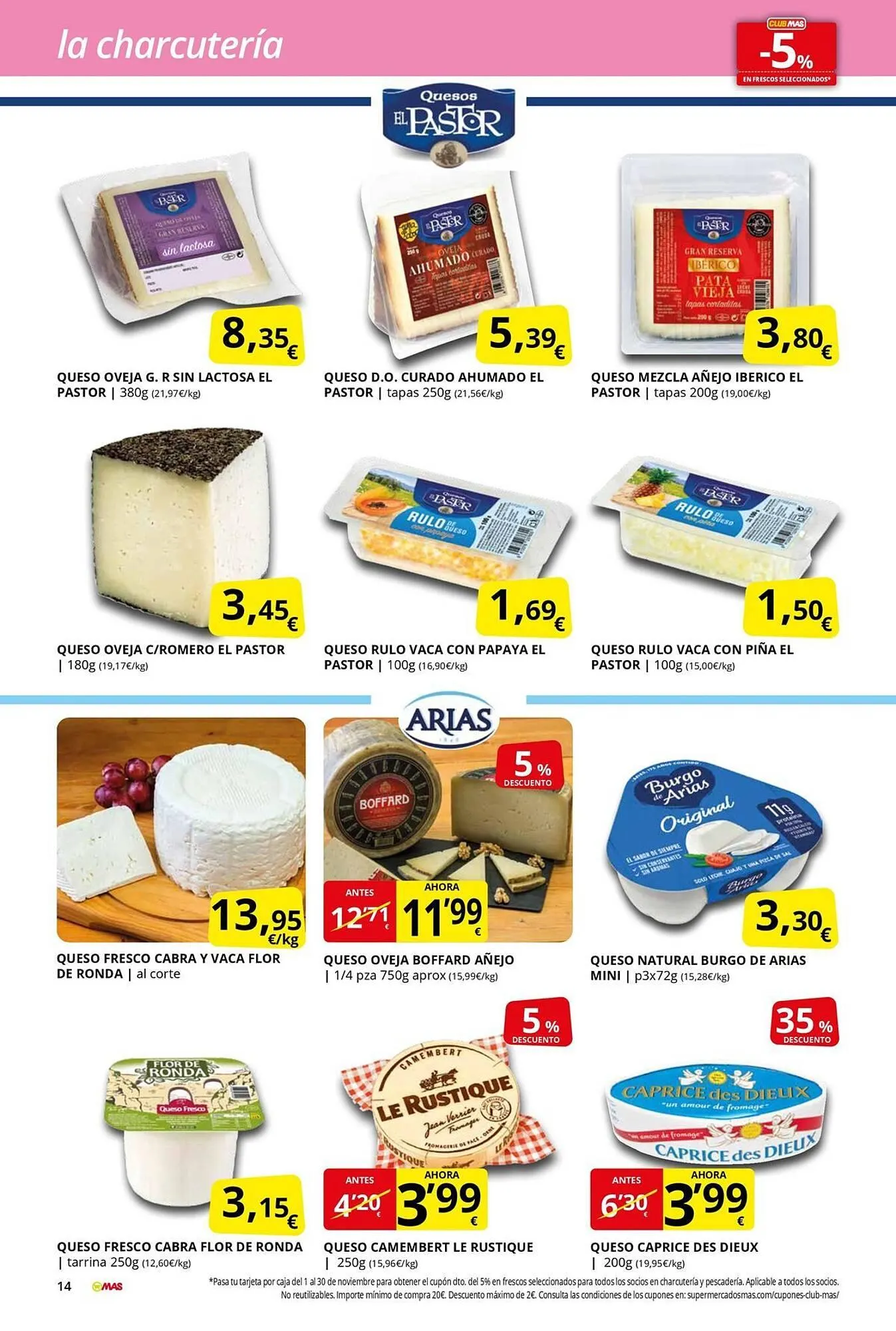 Catálogo de Folleto Supermercados MAS 31 de octubre al 30 de noviembre 2025 - Página 14