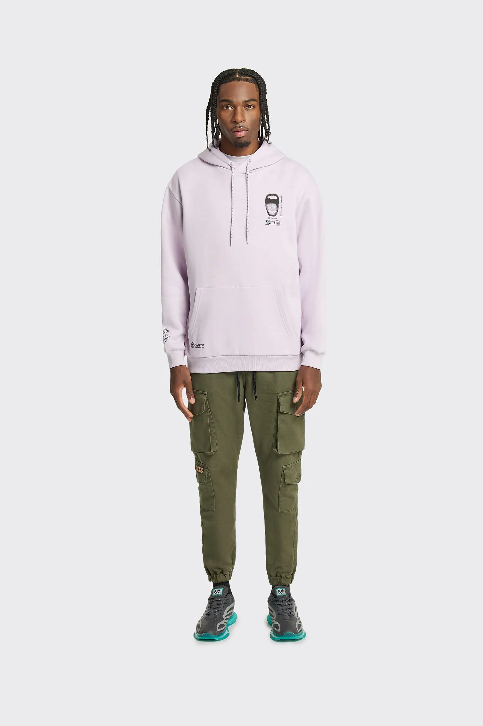 SUDADERA Polinesia GRAFICO ESPALDA HOMBRE