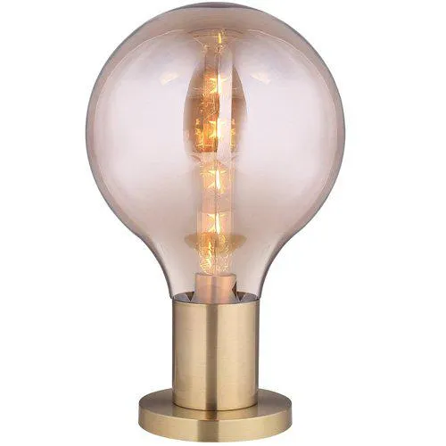 Lámpara de mesa Lauge ámbar