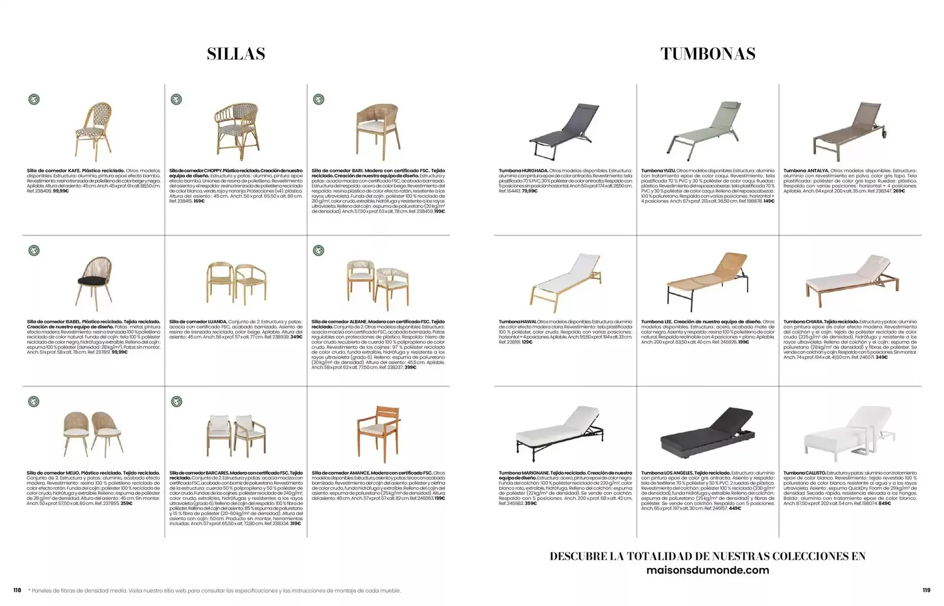 Catálogo de Folleto Maisons du Monde 18 de marzo al 31 de agosto 2025 - Página 61