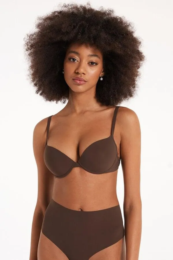 Sujetador push-up de microfibra Athens