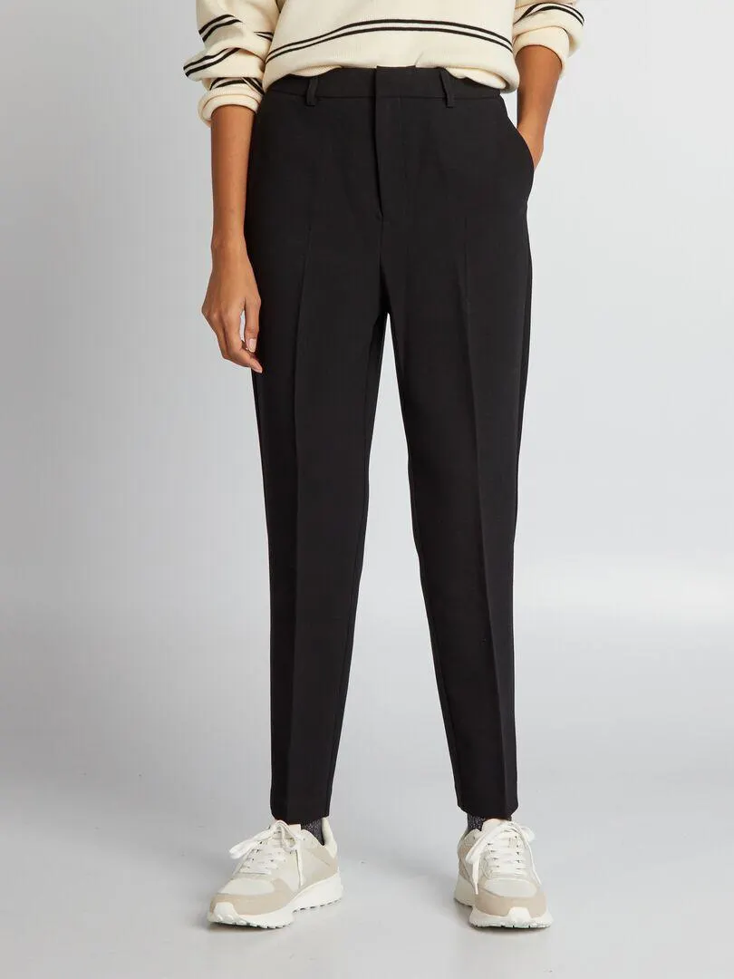 Pantalón pitillo - negro