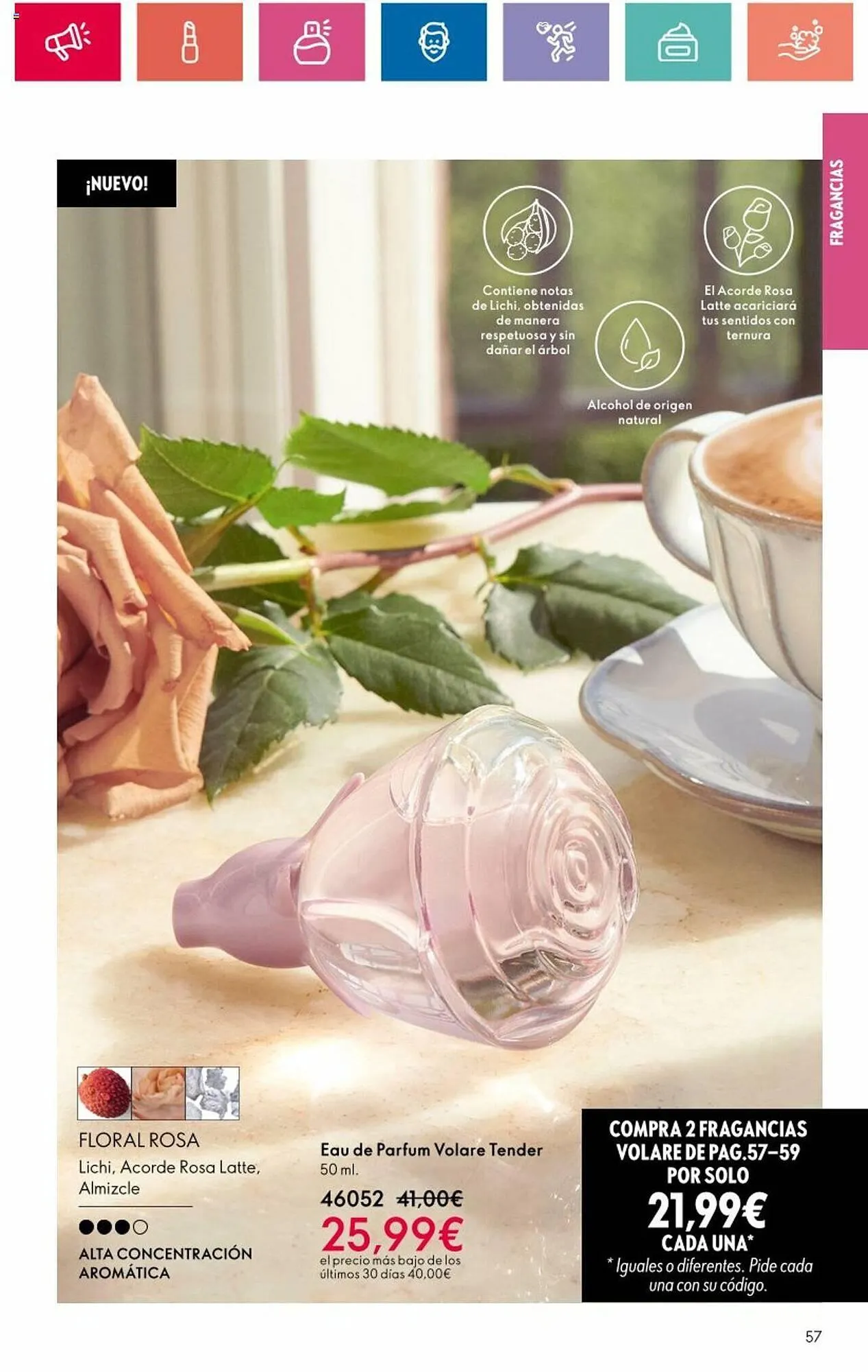 Catálogo de Folleto Oriflame 7 de mayo al 27 de mayo 2024 - Página 57