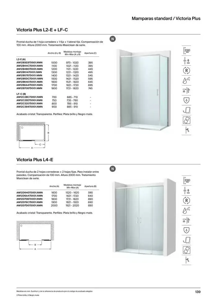 Catálogo de Platos de Ducha, Bañeras y Mamparas 9 de enero al 31 de diciembre 2025 - Página 141