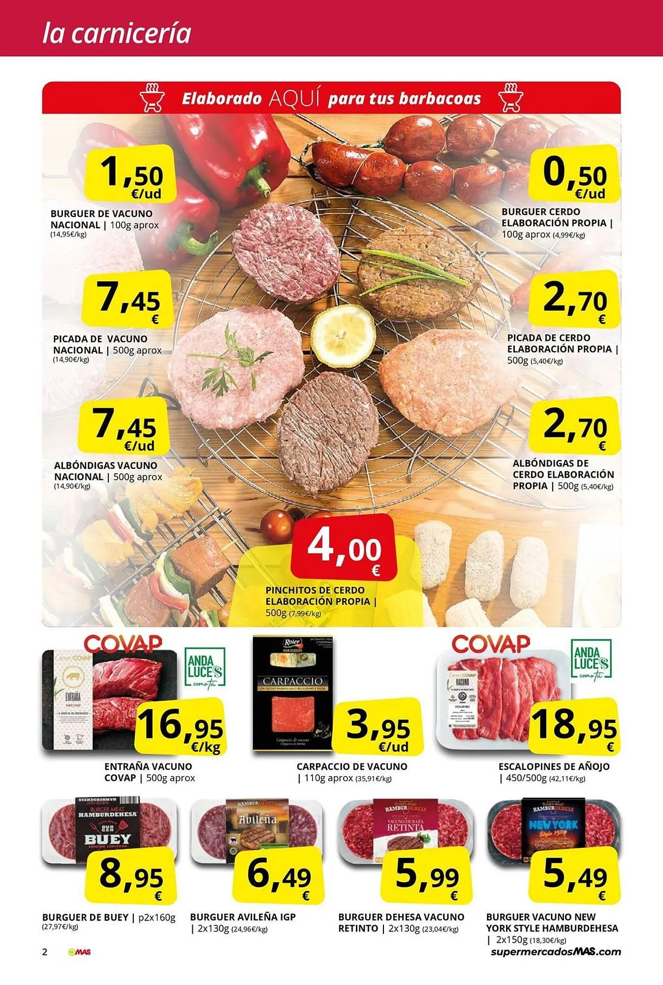 Catálogo de Folleto Supermercados MAS 31 de octubre al 30 de noviembre 2025 - Página 2