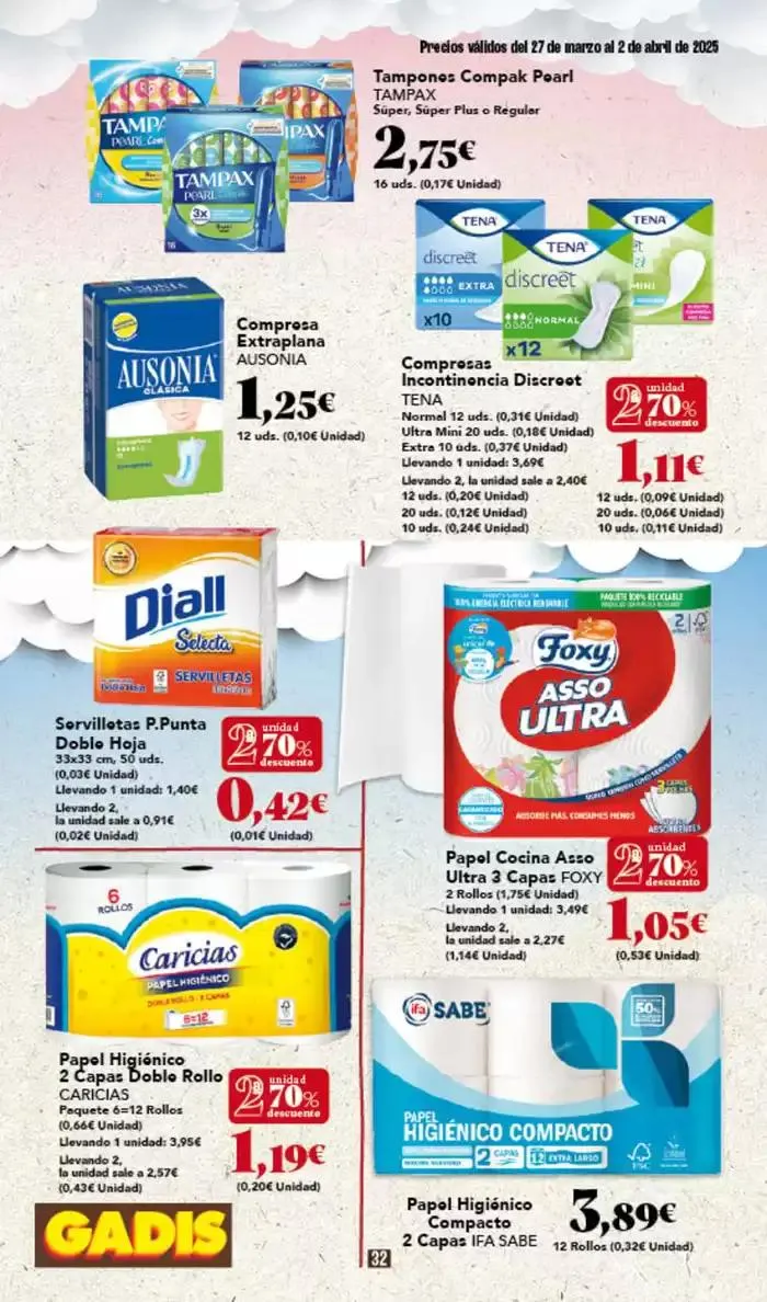 Catálogo de Precios válidos del 27 de marzo al 2 abril 27 de marzo al 2 de abril 2025 - Página 32