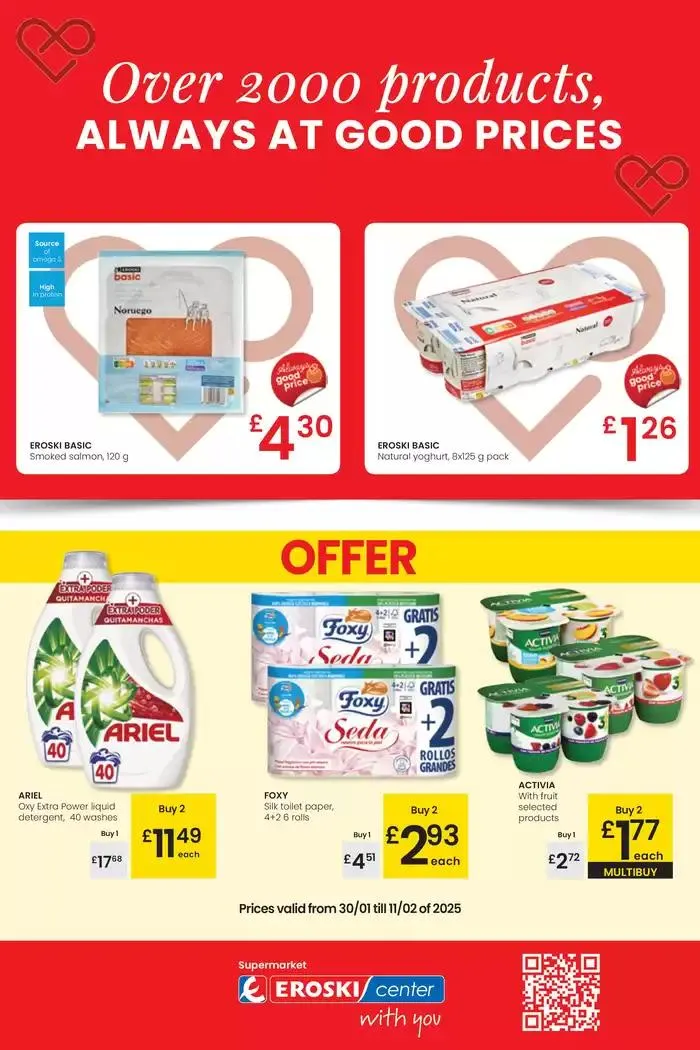 Catálogo de Over 2000 products, always at good prices 30 de enero al 11 de febrero 2025 - Página 1