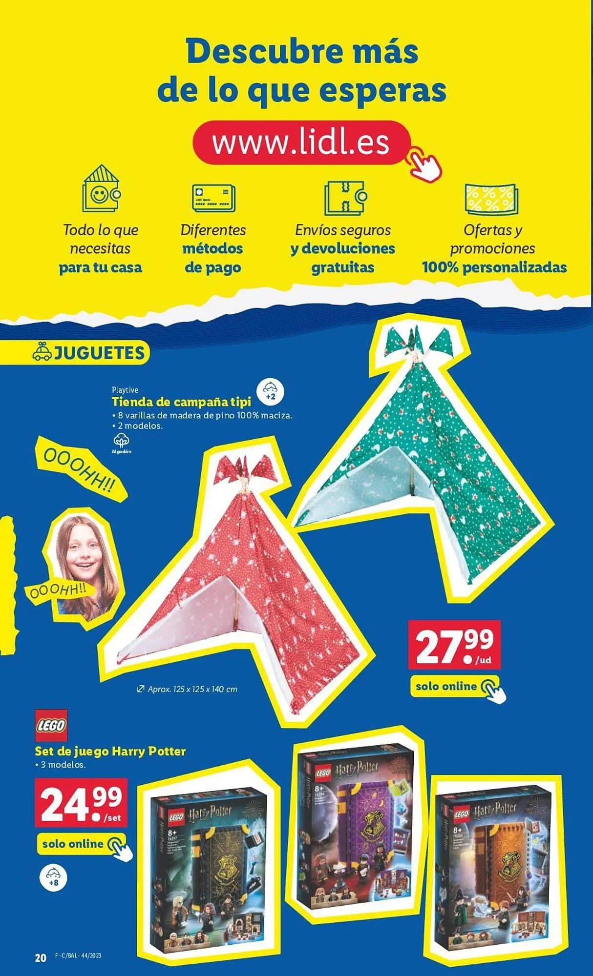 Catálogo de Folleto Lidl 30 de octubre al 5 de noviembre 2023 - Página 44