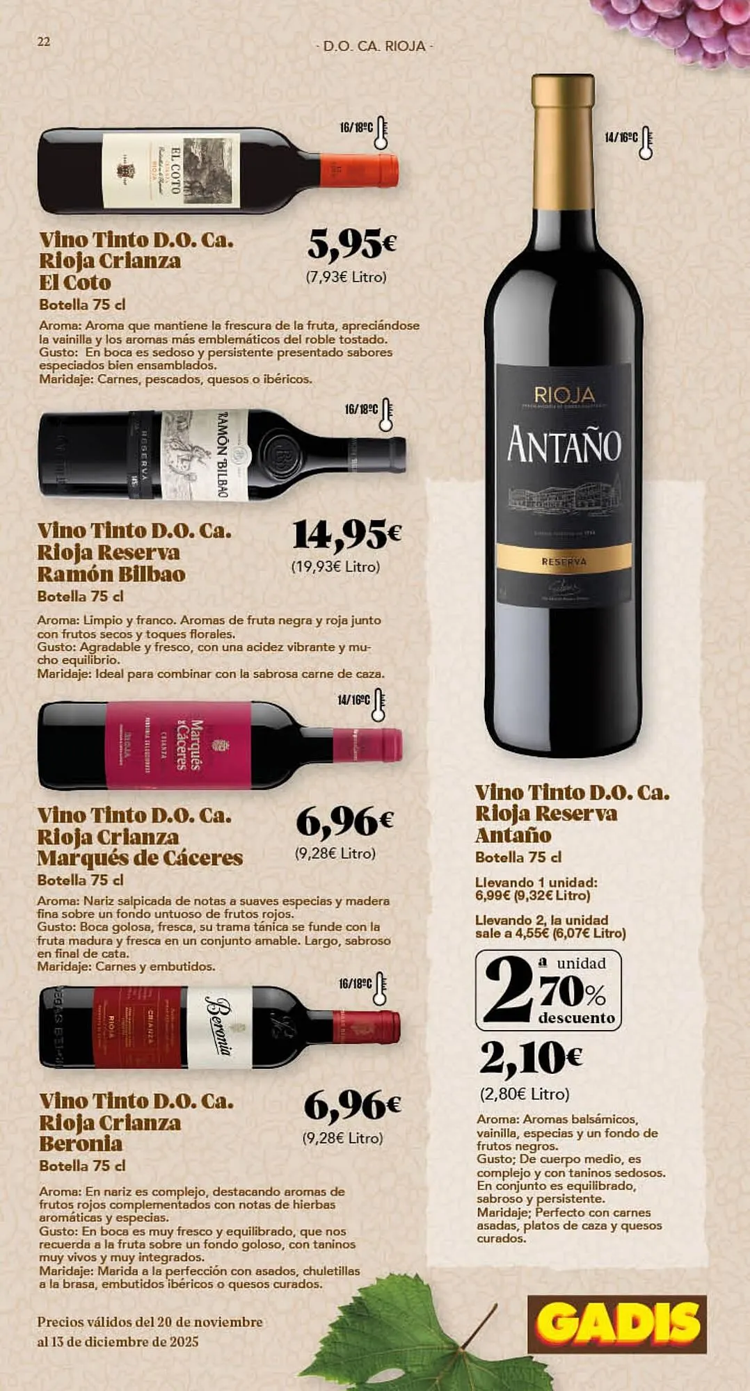 Catálogo de Folleto Gadis 20 de noviembre al 13 de diciembre 2025 - Página 22