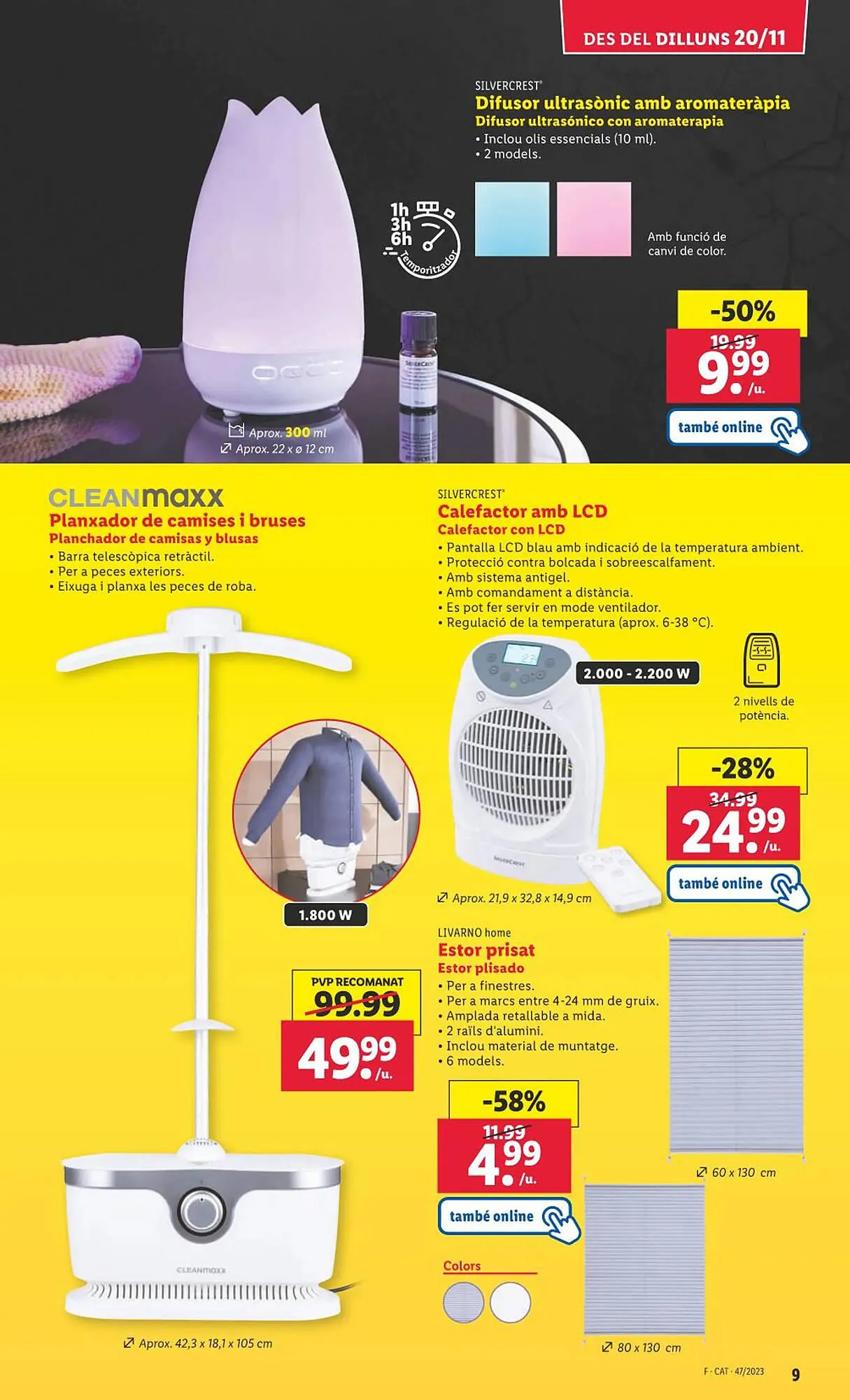 Catálogo de Folleto Lidl 13 de noviembre al 27 de noviembre 2023 - Página 9