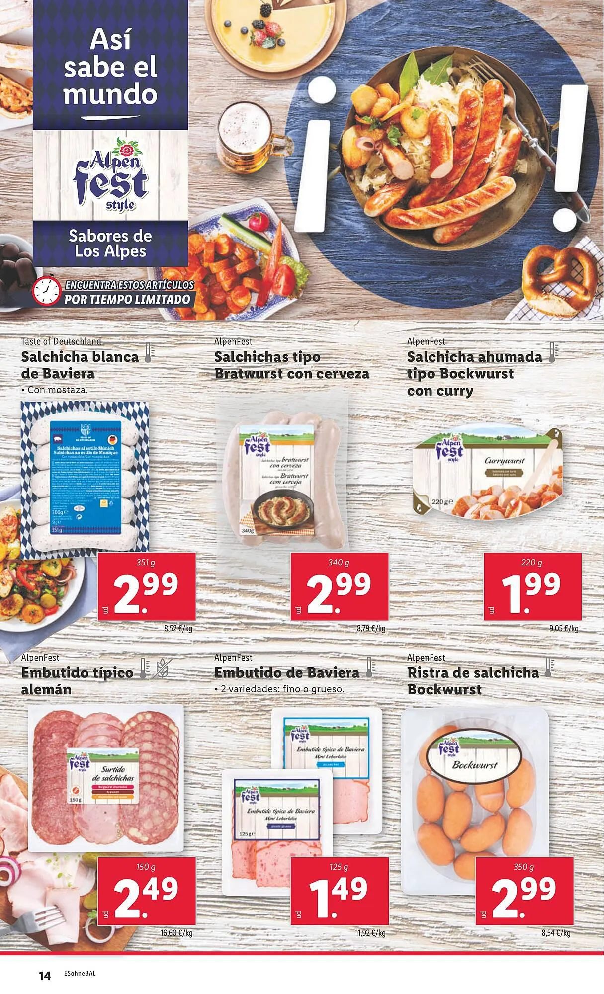 Catálogo de Folleto Lidl 26 de febrero al 3 de marzo 2024 - Página 14