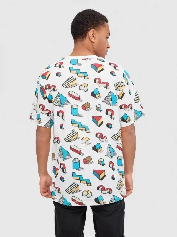 Camiseta figuras geométricas