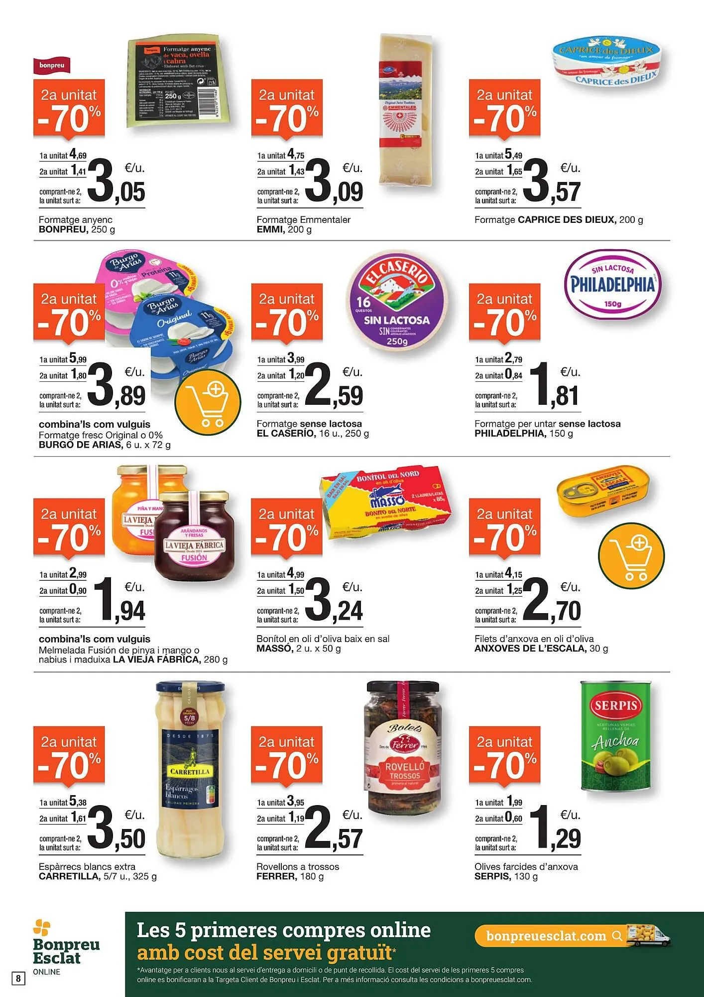 Catálogo de Folleto BonpreuEsclat 15 de julio al 28 de julio 2025 - Página 8