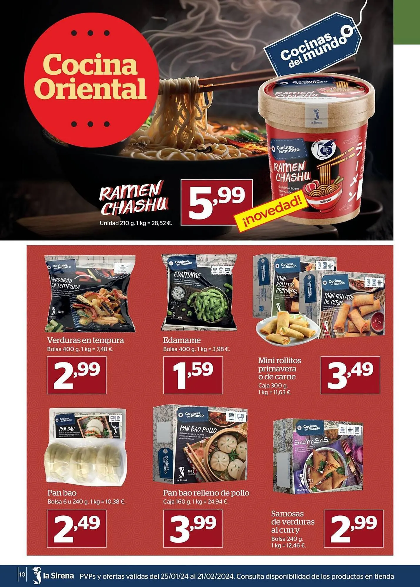 Catálogo de Folleto La Sirena 25 de enero al 21 de febrero 2024 - Página 10