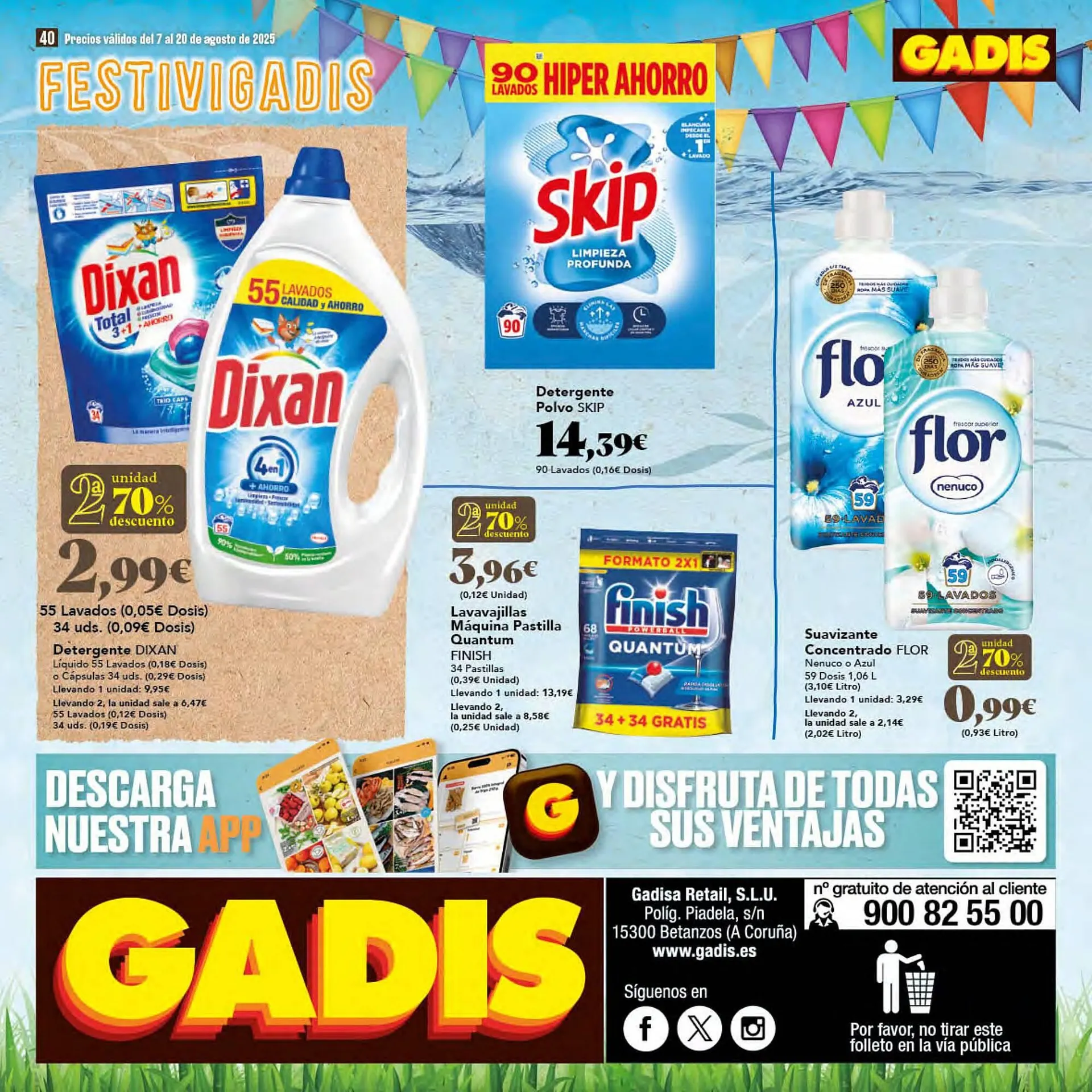 Catálogo de Folleto Gadis 7 de agosto al 21 de agosto 2025 - Página 40