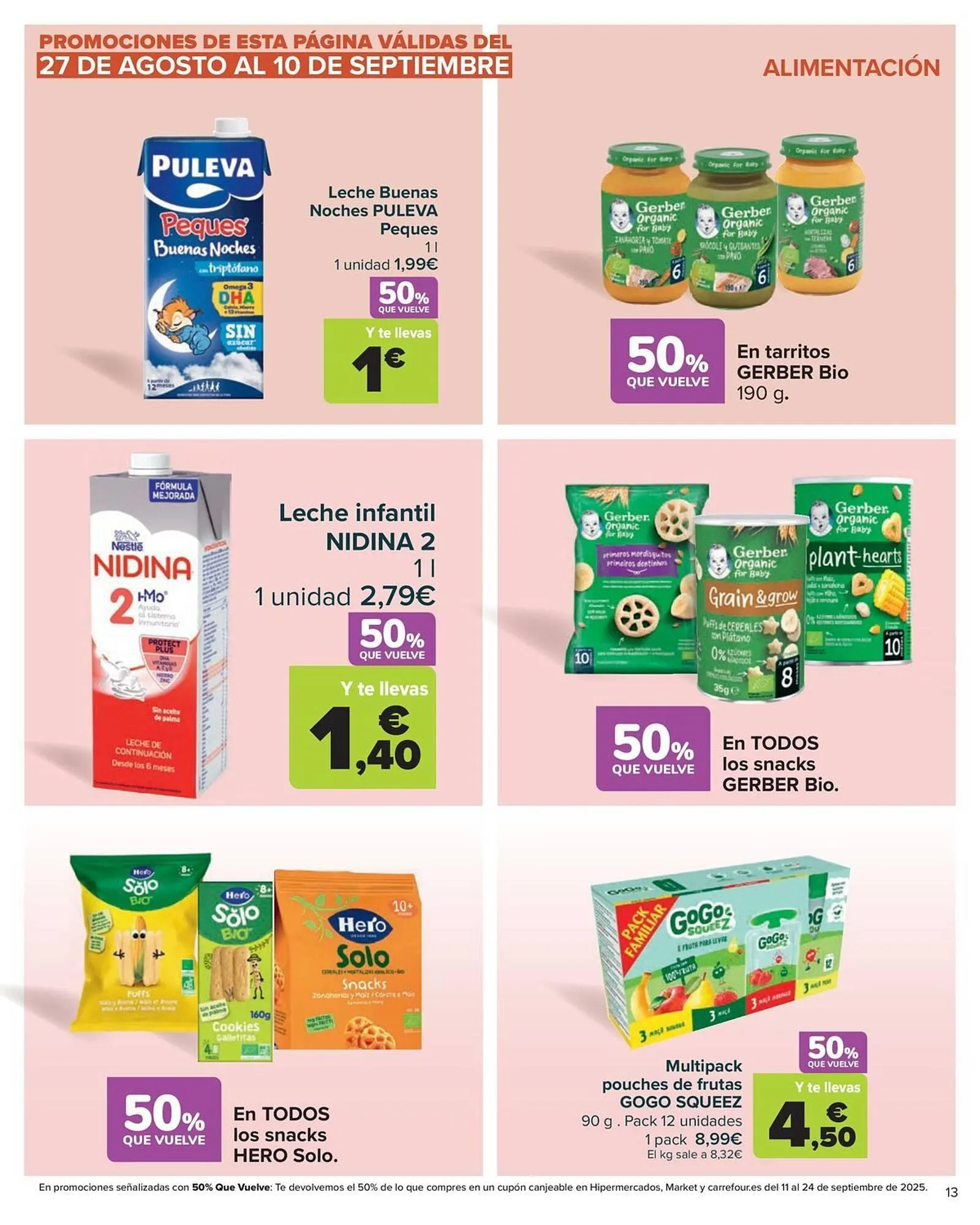 Catálogo de Folleto Carrefour 27 de agosto al 22 de septiembre 2025 - Página 13