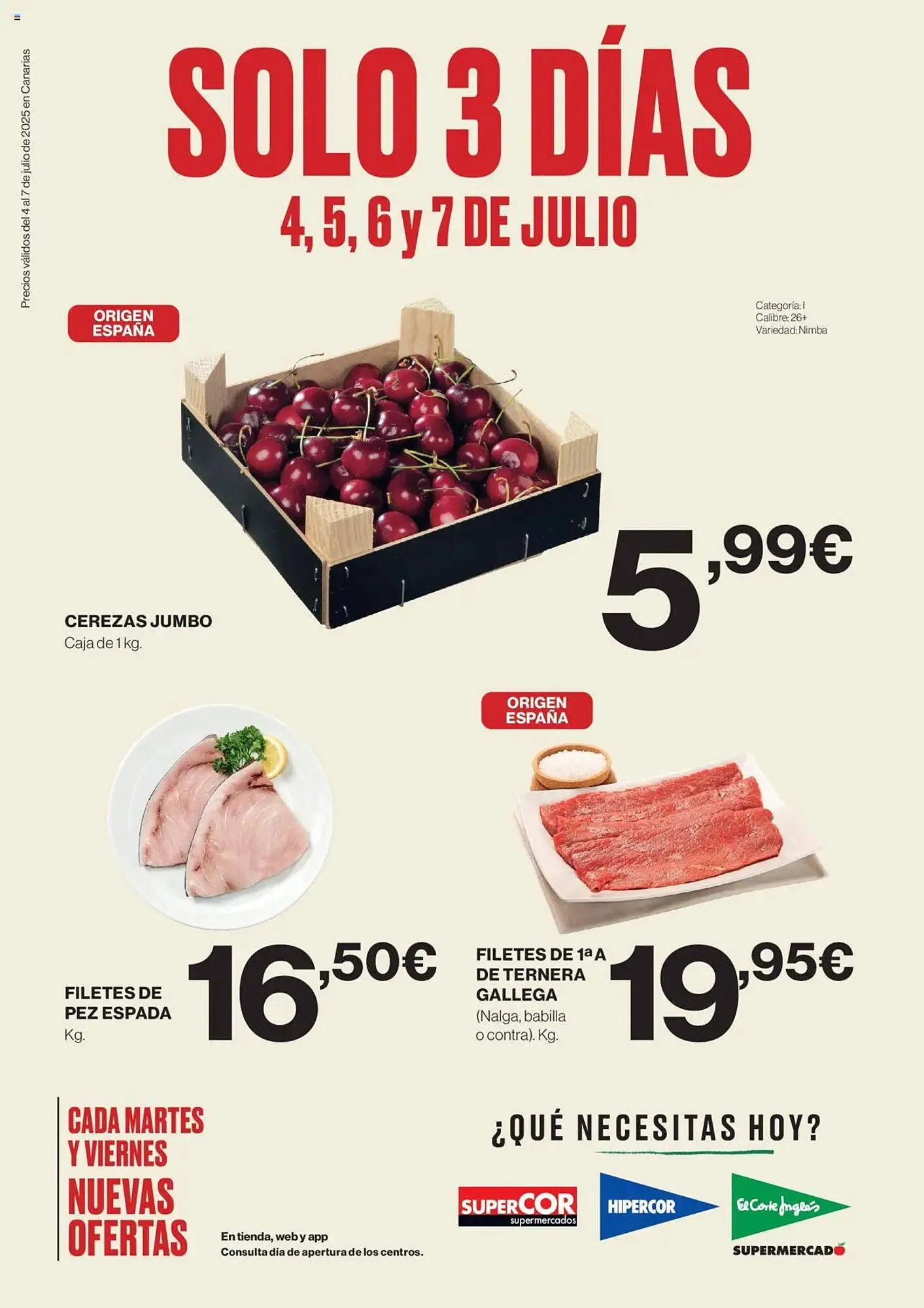Catálogo de Folleto Supercor 4 de julio al 7 de julio 2025 - Página 1