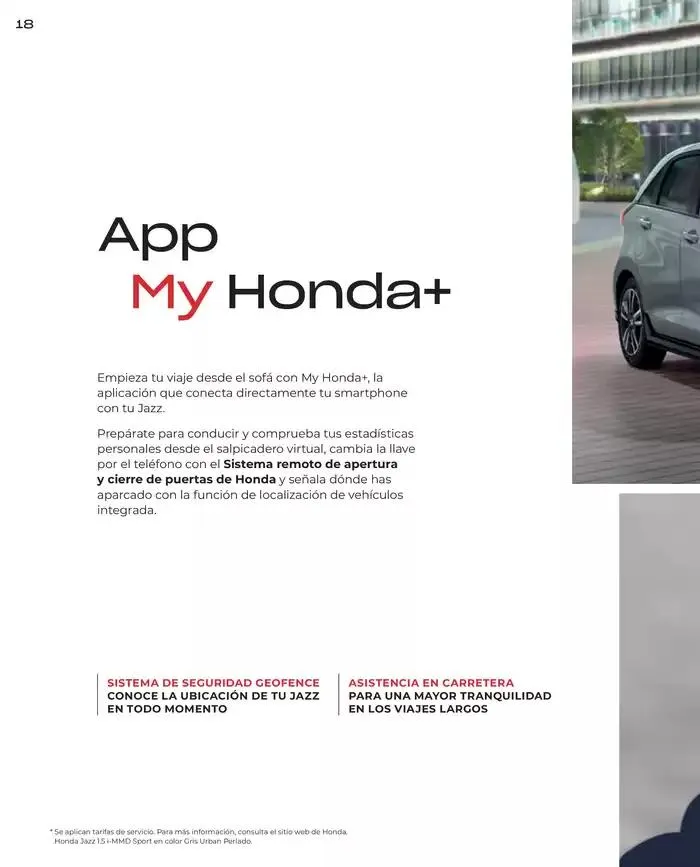 Catálogo de Honda Jazz-Hybrid 30 de agosto al 30 de junio 2025 - Página 18