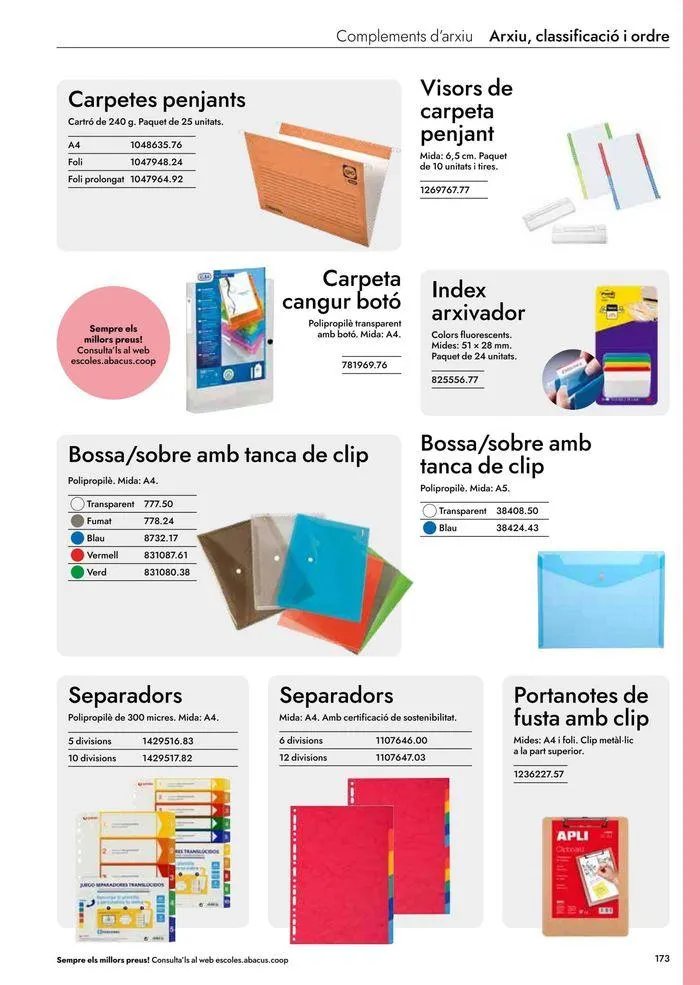 Catálogo de Catàleg Escolar 24-25 Abacus cat 19 de junio al 31 de marzo 2025 - Página 83