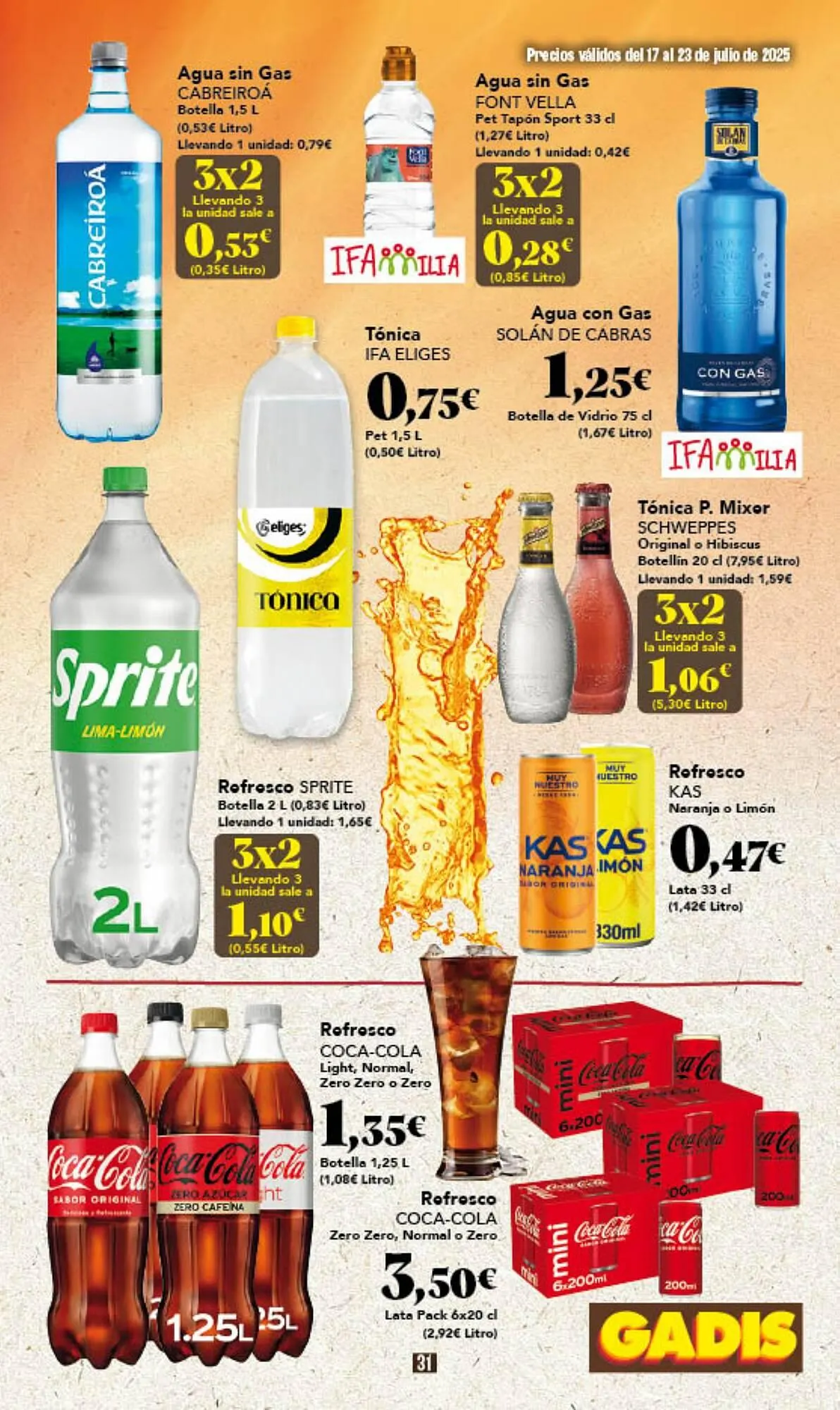 Catálogo de Folleto Gadis 17 de julio al 23 de julio 2025 - Página 31