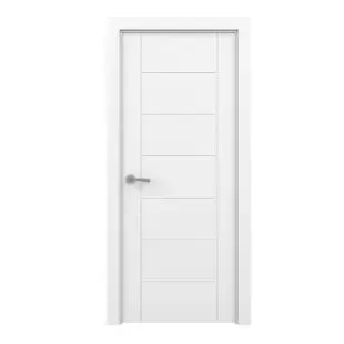 Puerta de Interior Freya blanco derecha 62,5 cm