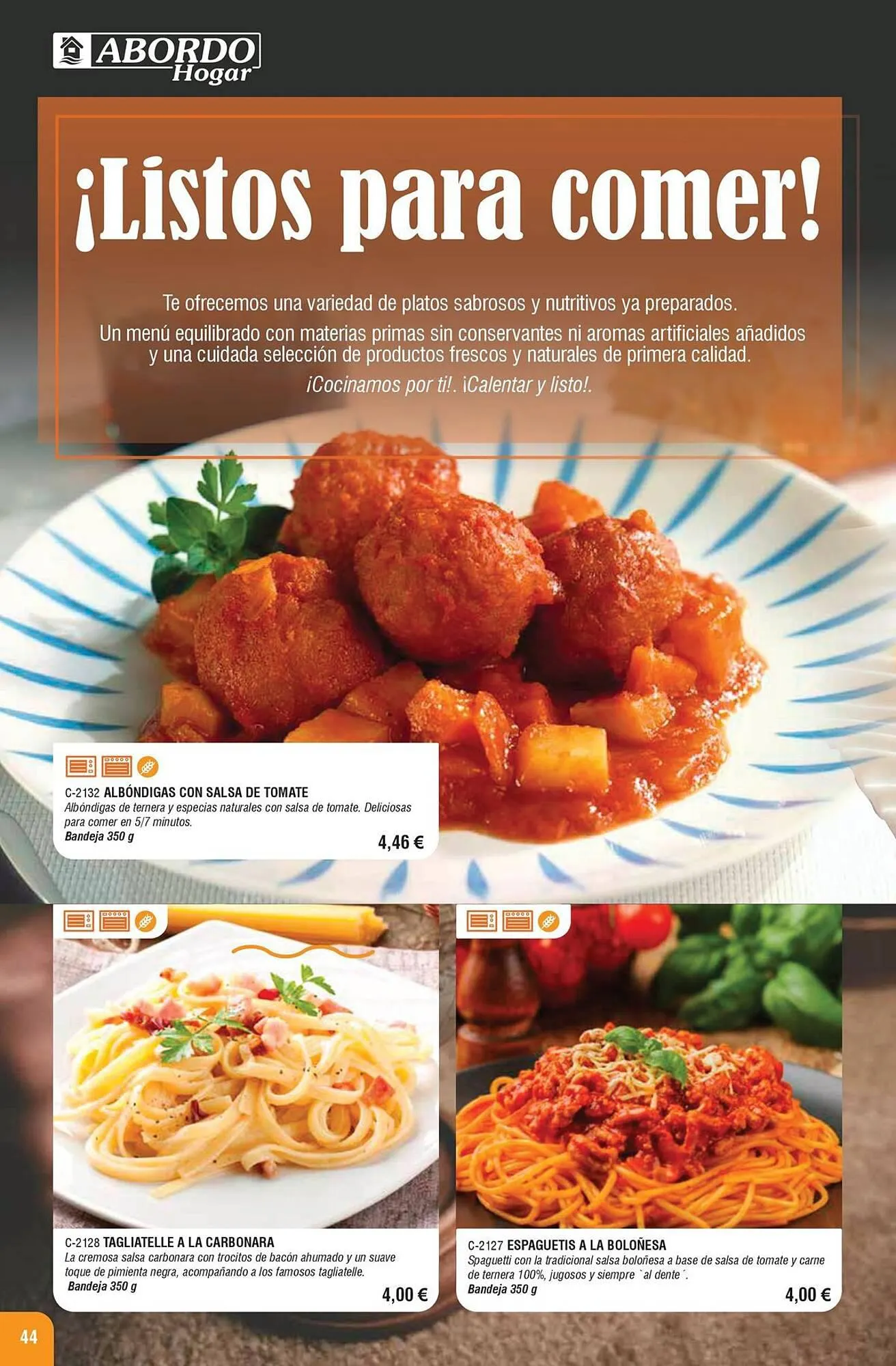 Catálogo de Folleto Abordo 12 de septiembre al 15 de febrero 2024 - Página 44