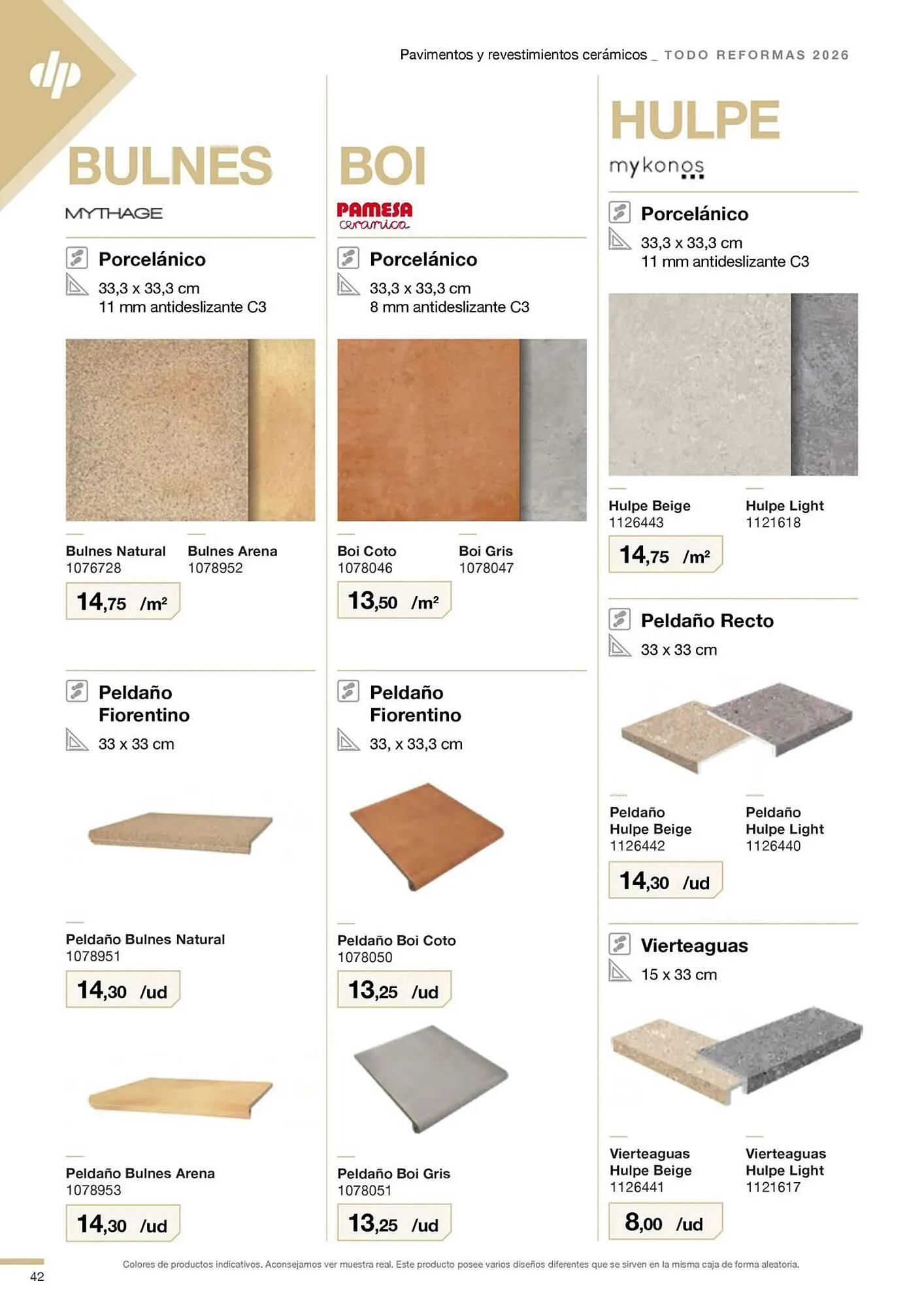 Catálogo de Folleto Distriplac 7 de abril al 31 de diciembre 2026 - Página 42