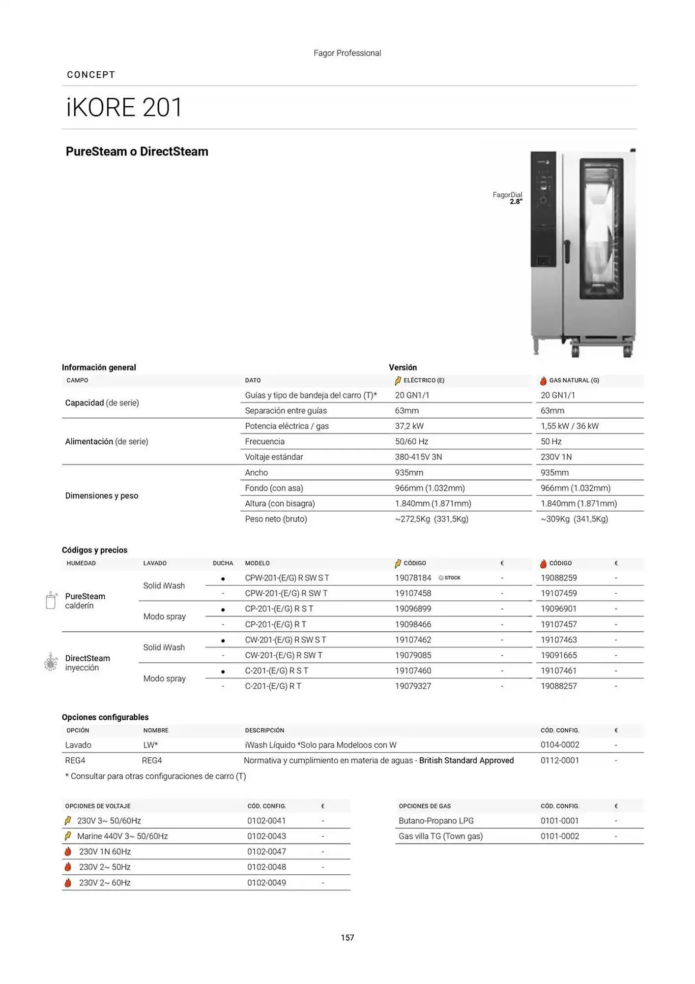 Catálogo de Folleto Fagor 3 de marzo al 1 de enero 2026 - Página 158