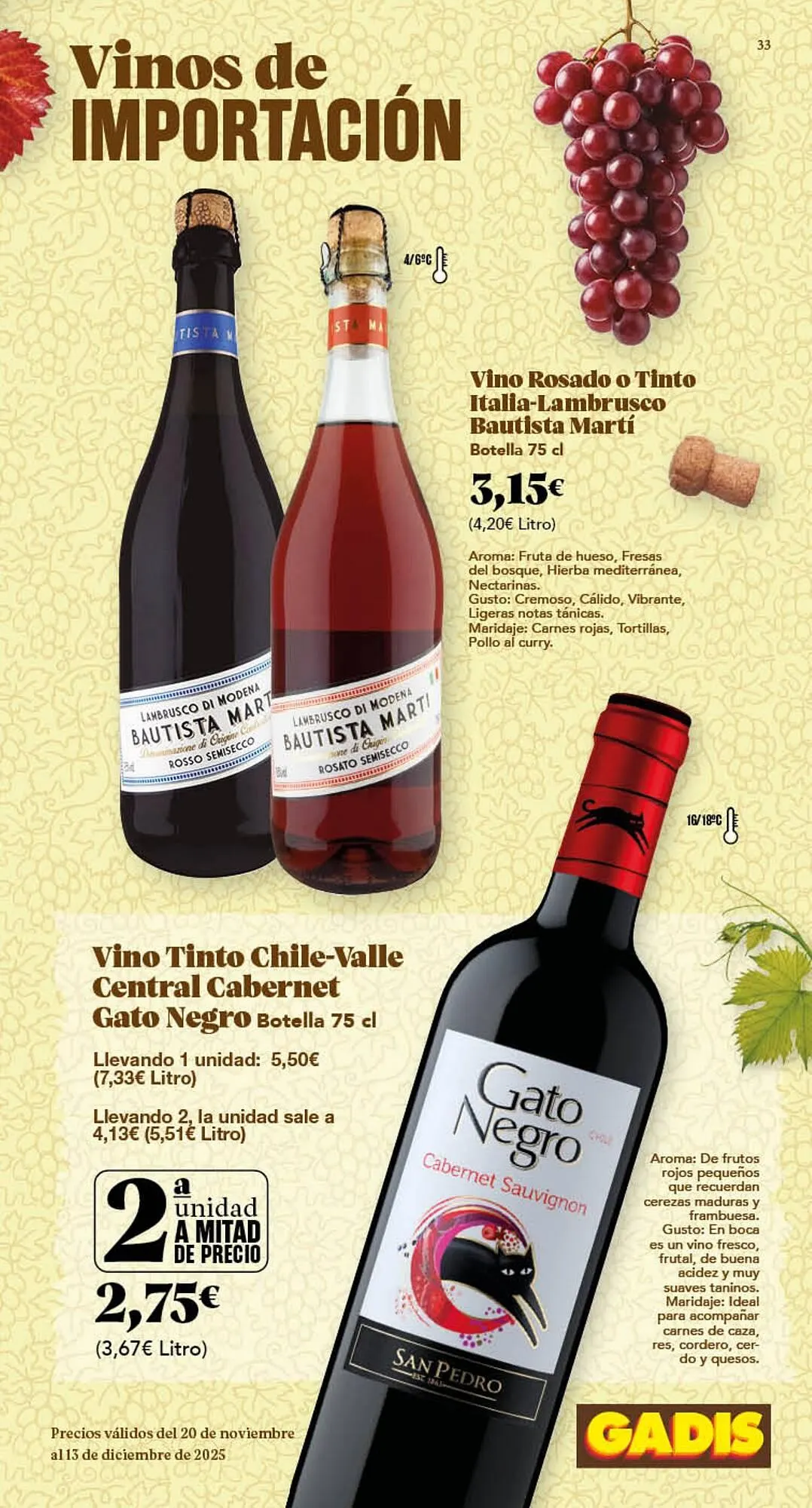 Catálogo de Folleto Gadis 20 de noviembre al 13 de diciembre 2025 - Página 33