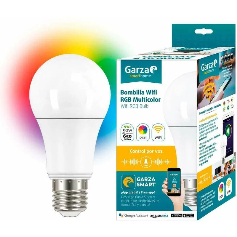 GARZA SMART WIFI LAMPARA RGB+CCT 40174