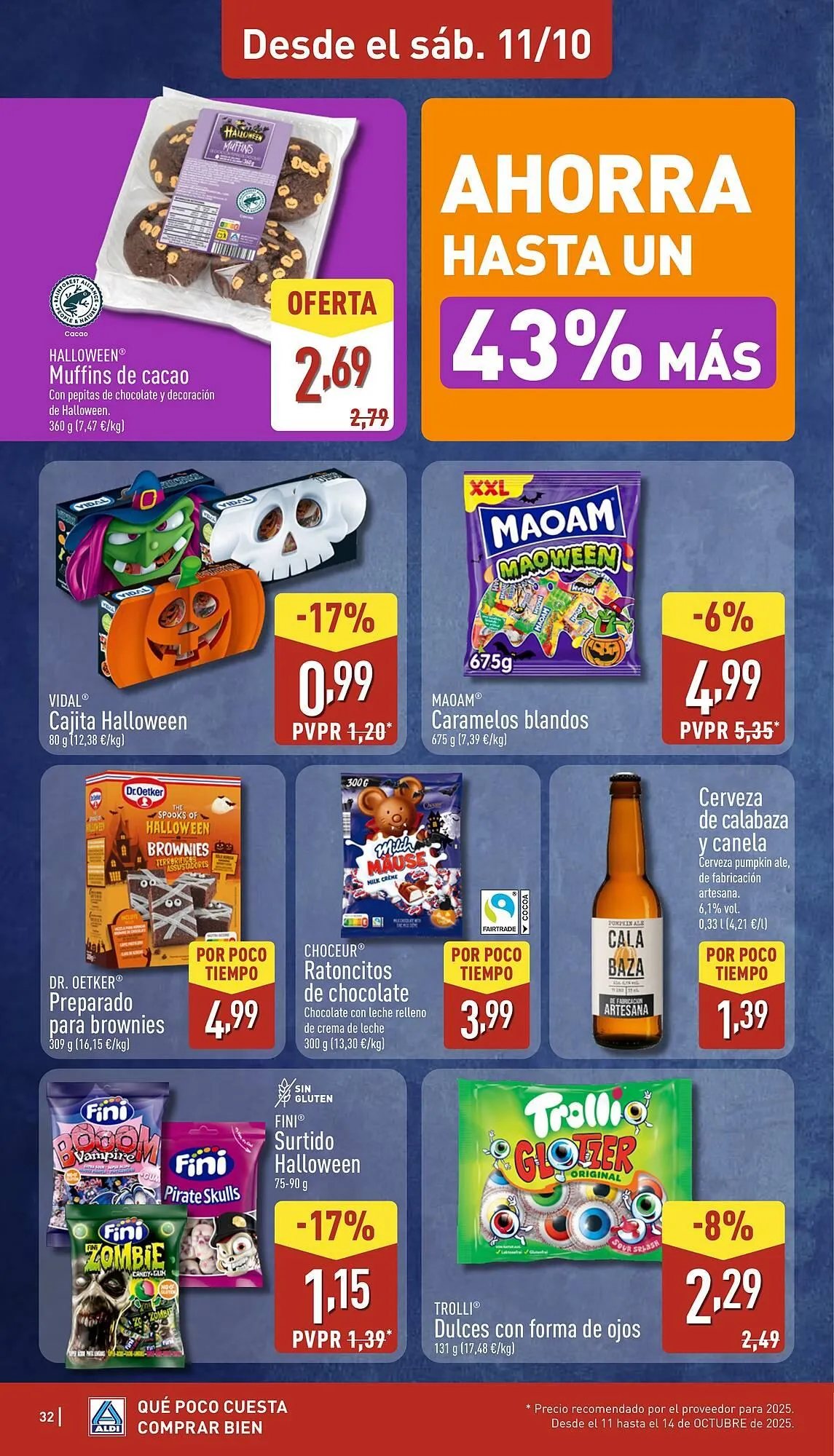 Catálogo de Folleto ALDI 6 de octubre al 12 de octubre 2025 - Página 32