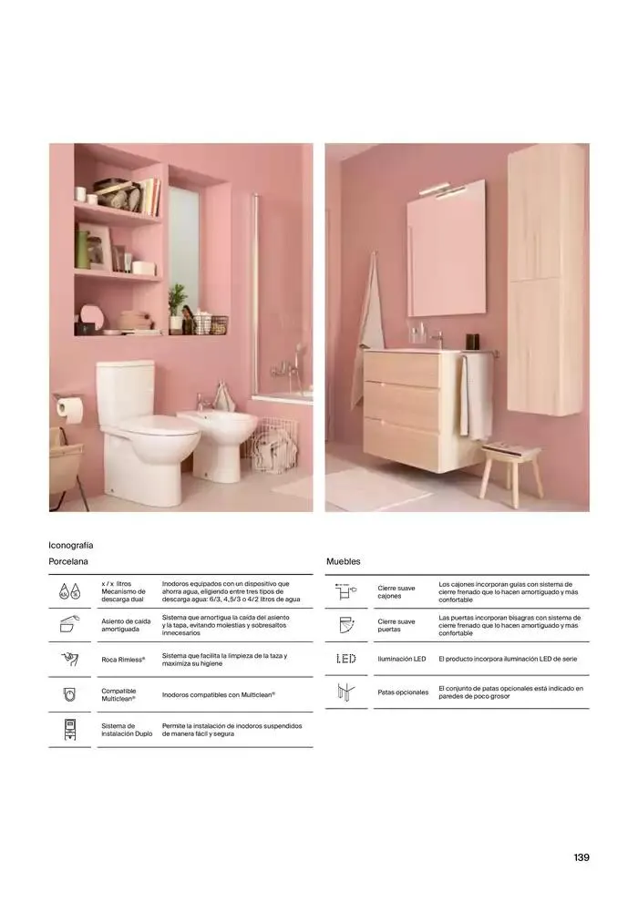 Catálogo de Colecciones de Baño, Muebles y Accesorios 9 de enero al 31 de diciembre 2025 - Página 141