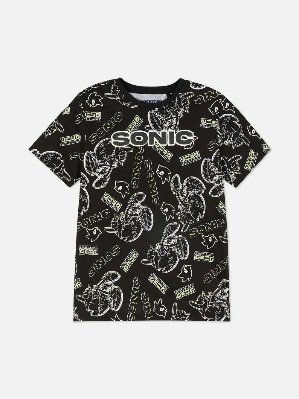 Camiseta gráfica de Sonic, el erizo