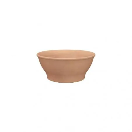 MACETA BOWL BARRO BLANCO