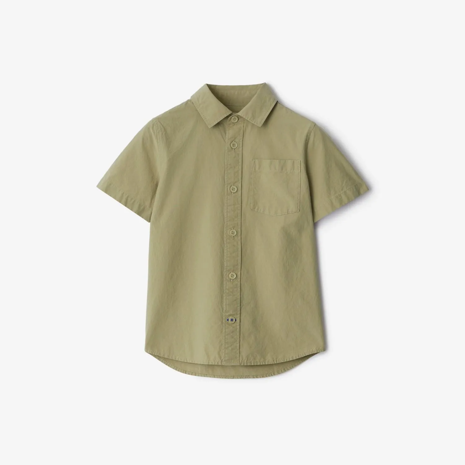 Camisa en mezcla de algodón