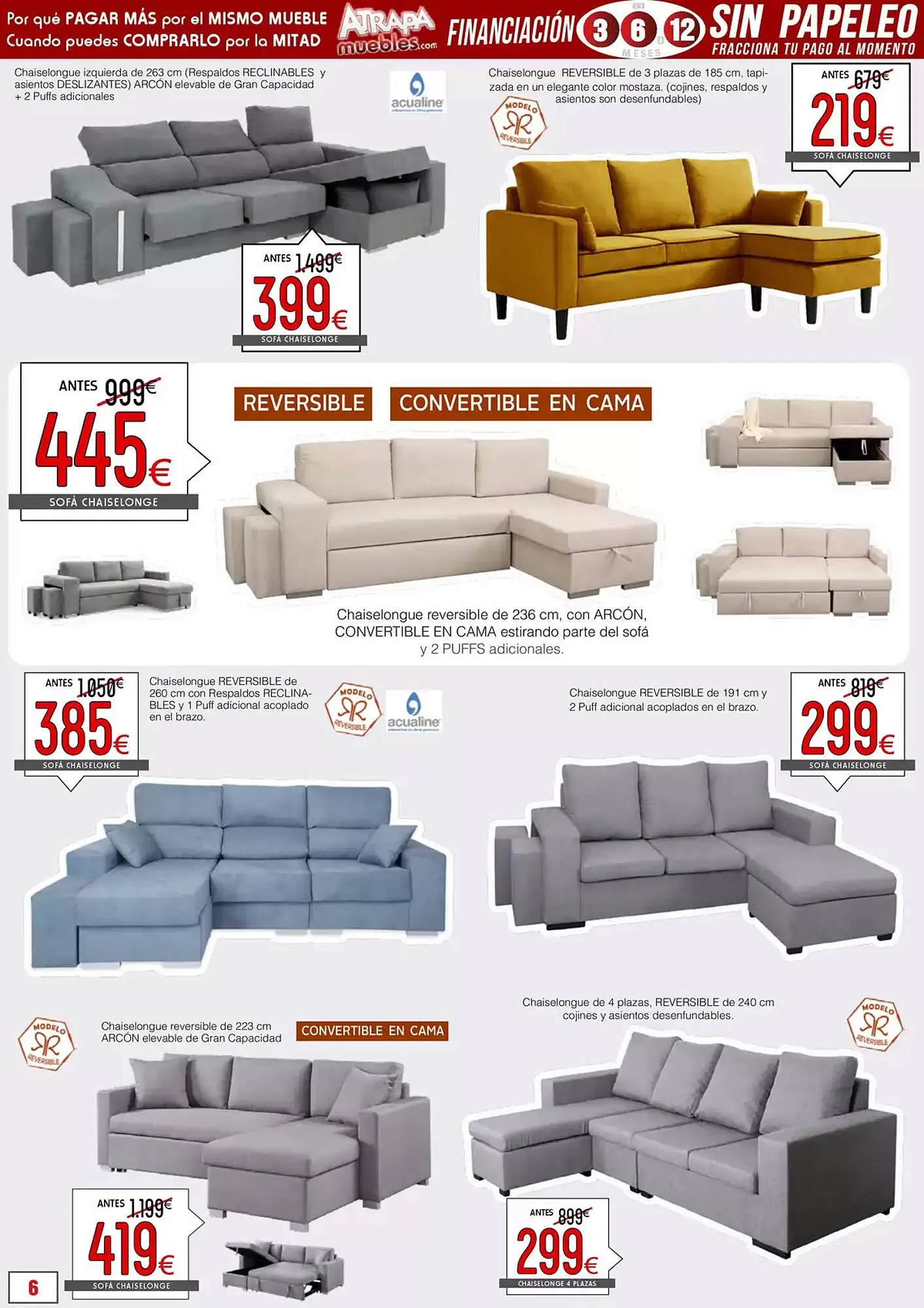 Catálogo de Folleto Atrapamuebles 26 de abril al 31 de mayo 2025 - Página 6