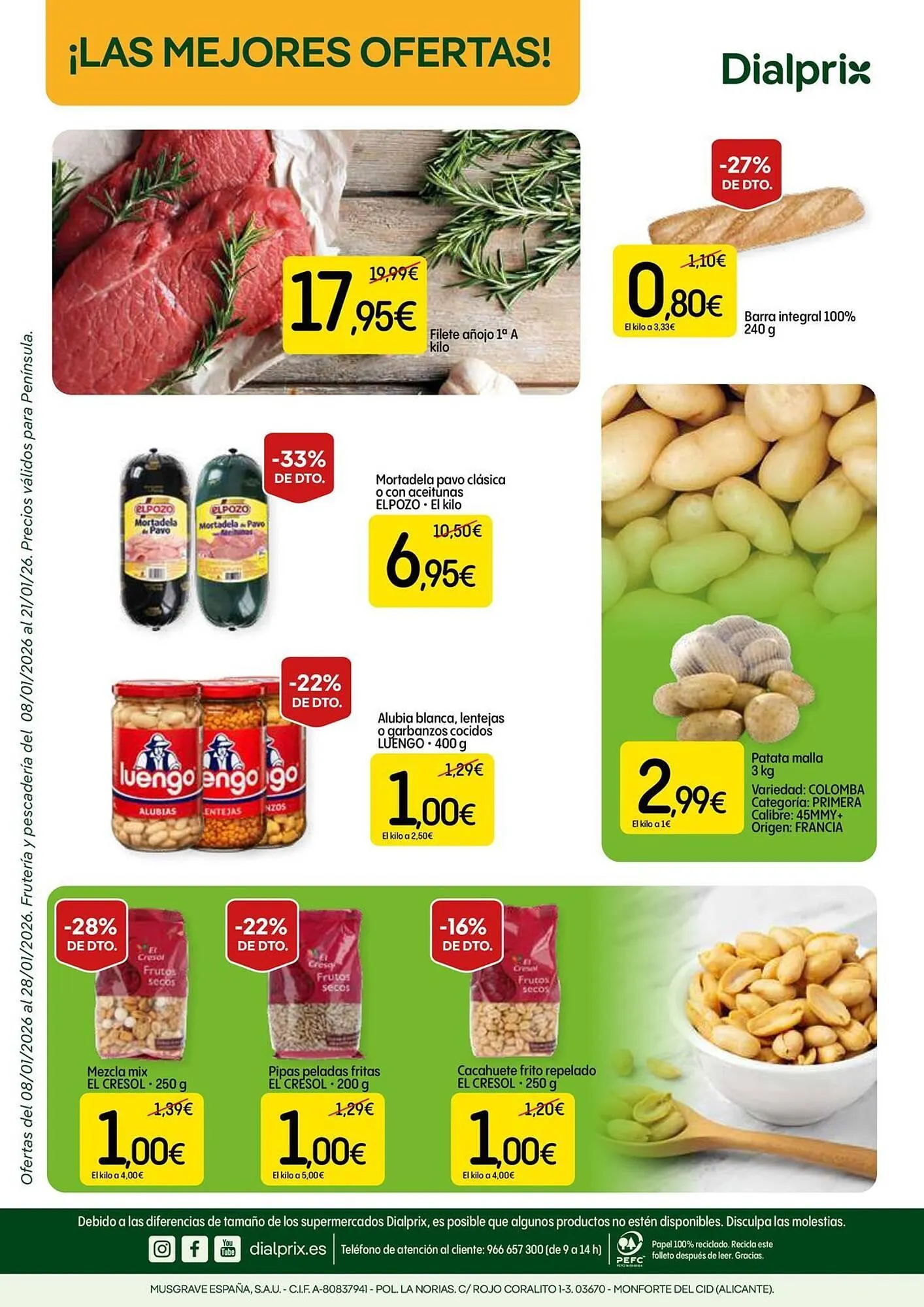 Catálogo de Folleto Dialprix 8 de enero al 28 de enero 2026 - Página 16