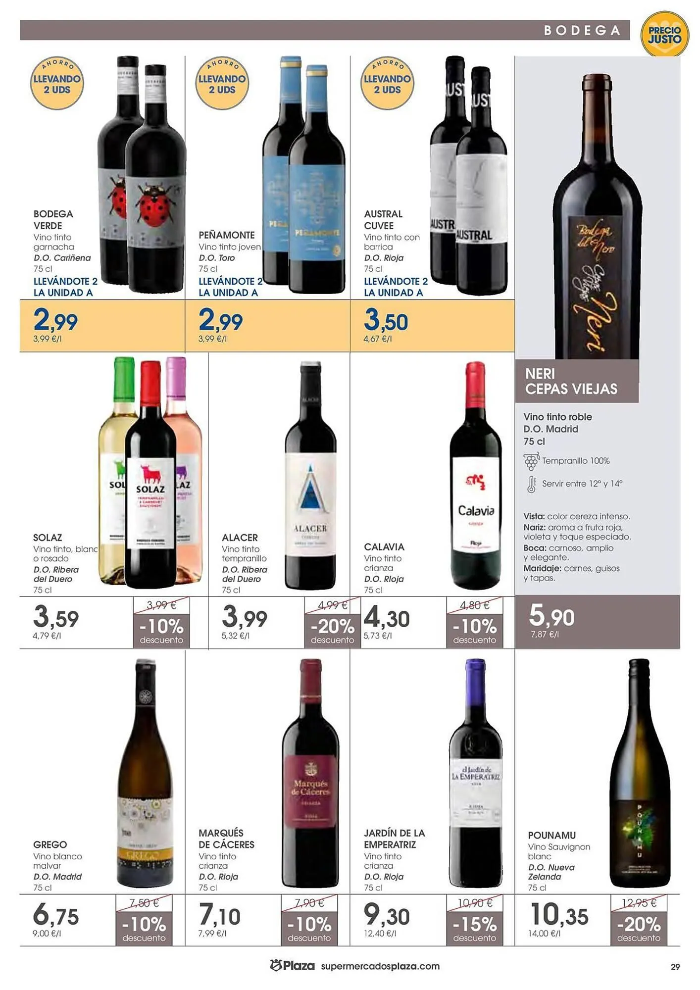 Catálogo de Folleto Supermercados Plaza 19 de marzo al 8 de abril 2026 - Página 29