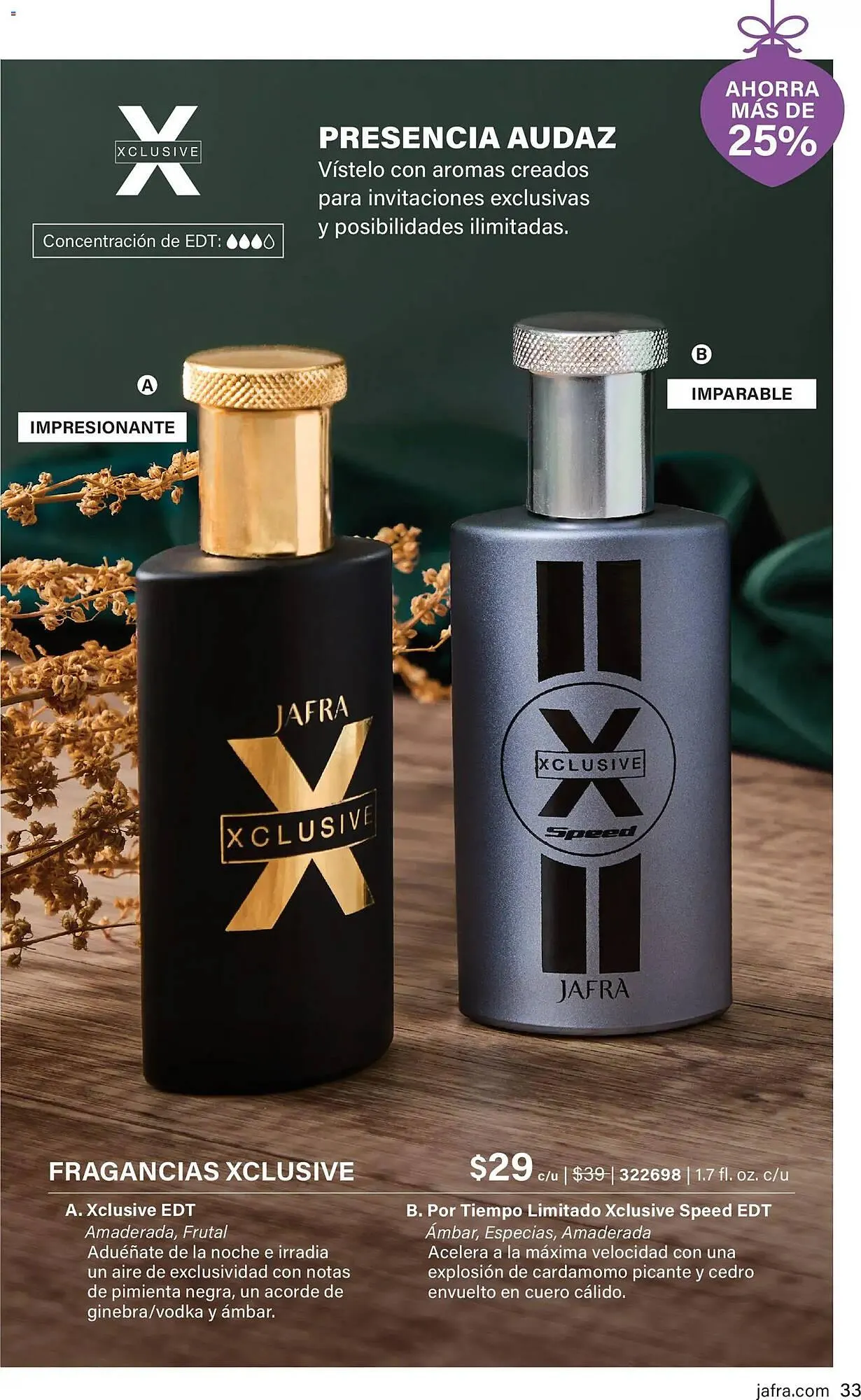 Catálogo de Catálogo JAFRA 1 de noviembre al 30 de noviembre 2025 - Página 33