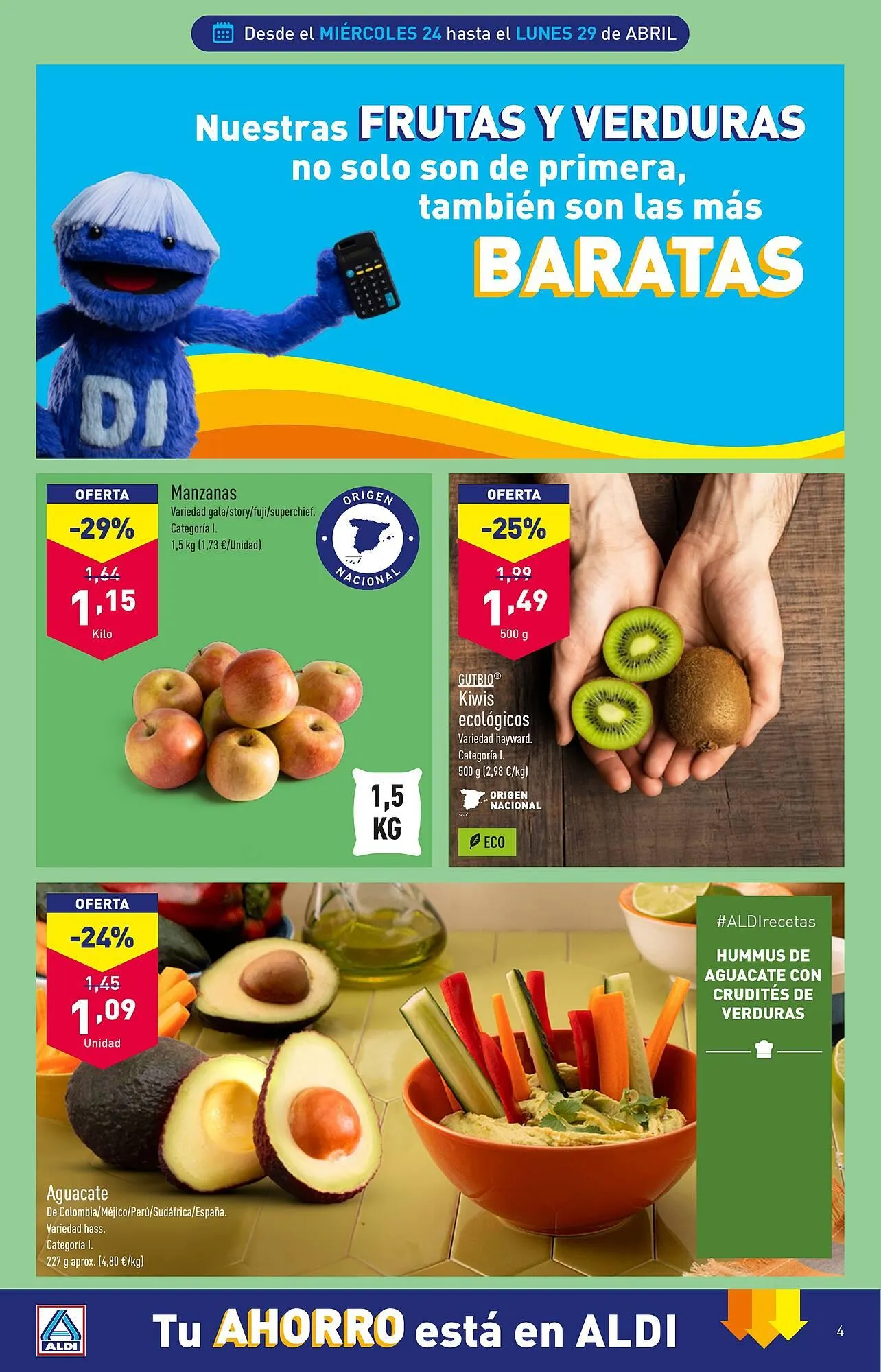 Catálogo de Folleto ALDI 24 de abril al 29 de abril 2024 - Página 4