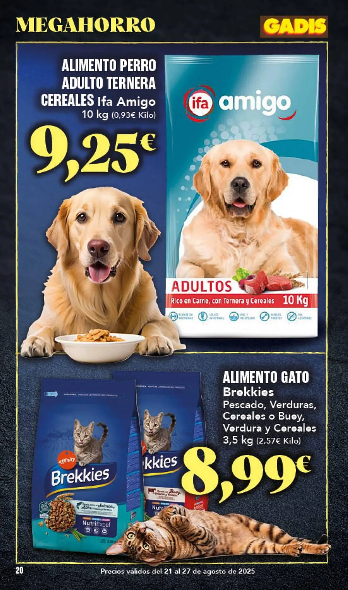 Catálogo de Folleto Gadis 21 de agosto al 27 de agosto 2025 - Página 20