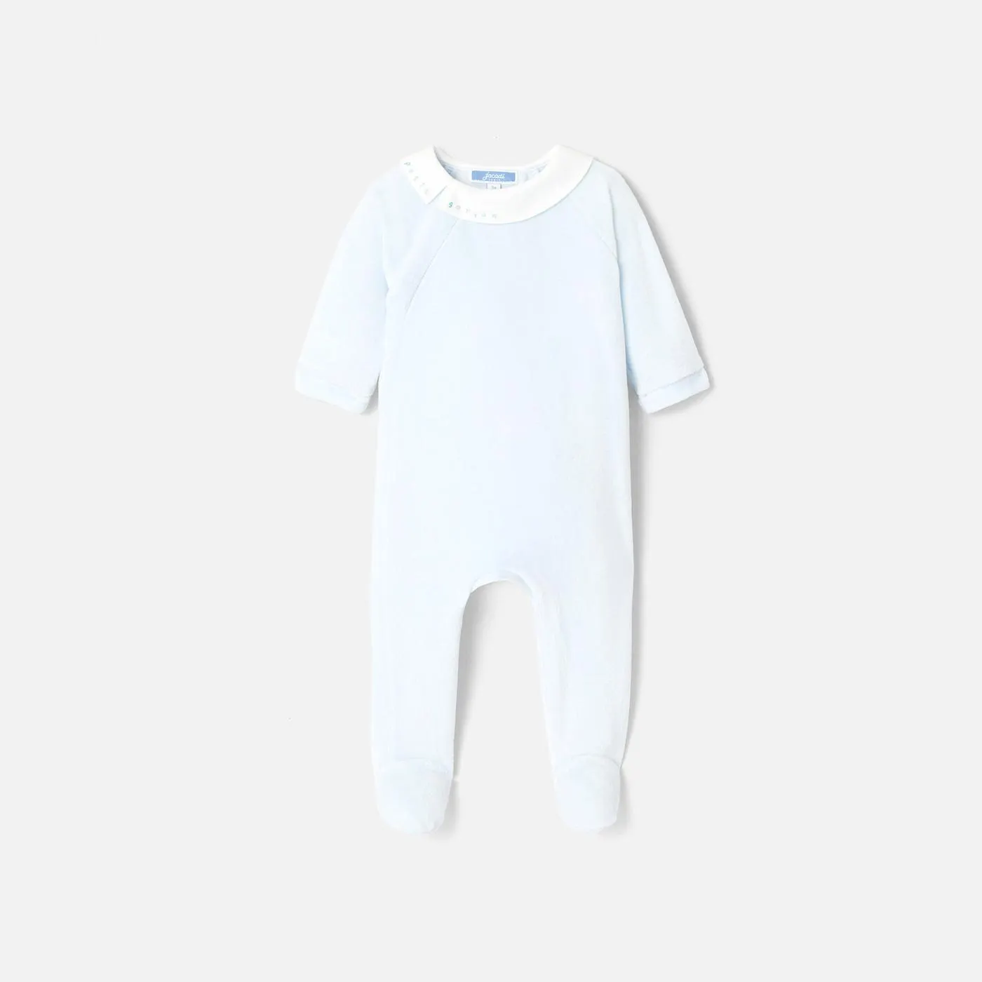 Pijama en terciopelo para bebé niño