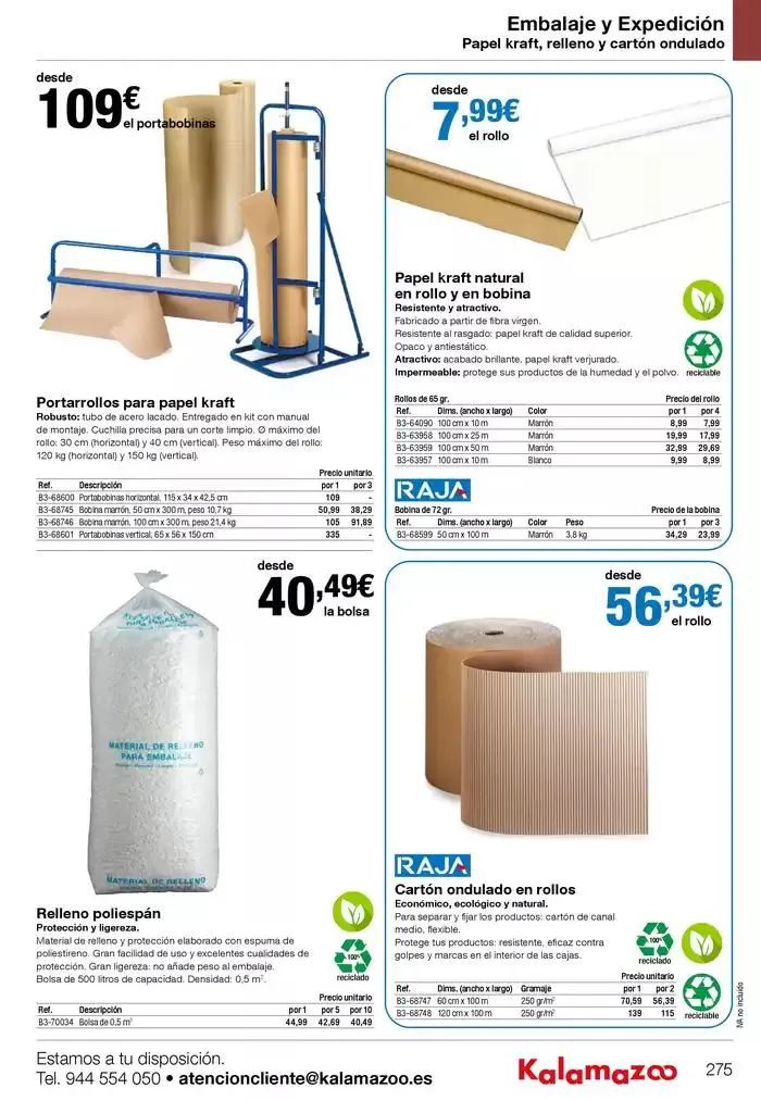 Catálogo de Staples Kalamazoo Catálogo General 9 de enero al 30 de septiembre 2025 - Página 275