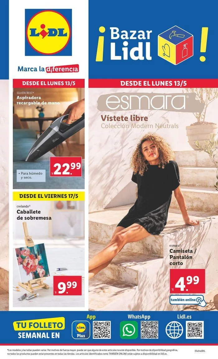 Catálogo de Bazar Lidl 13 de mayo al 19 de mayo 2024 - Página 1