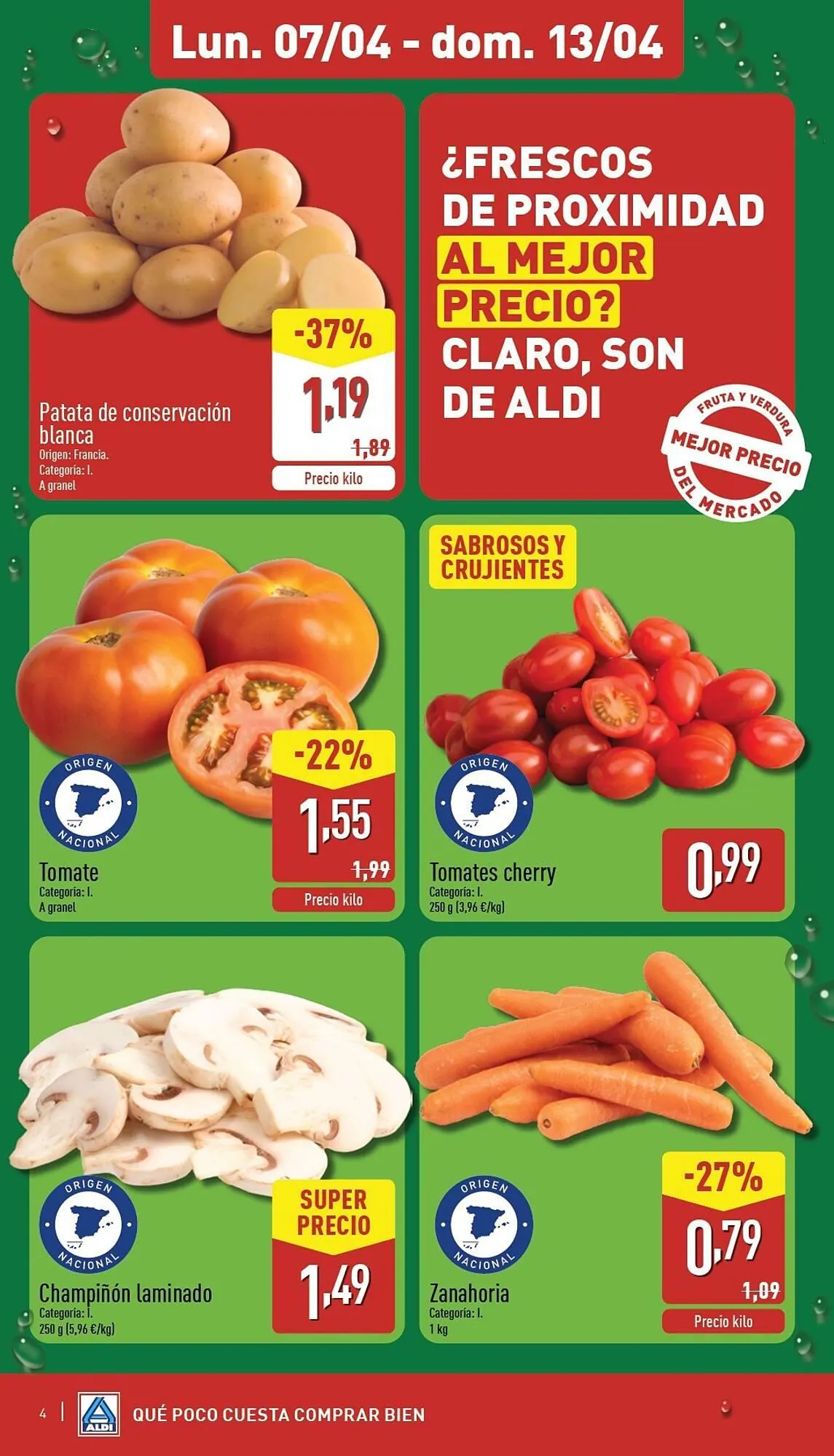 Catálogo de Folleto ALDI 7 de abril al 13 de abril 2025 - Página 4