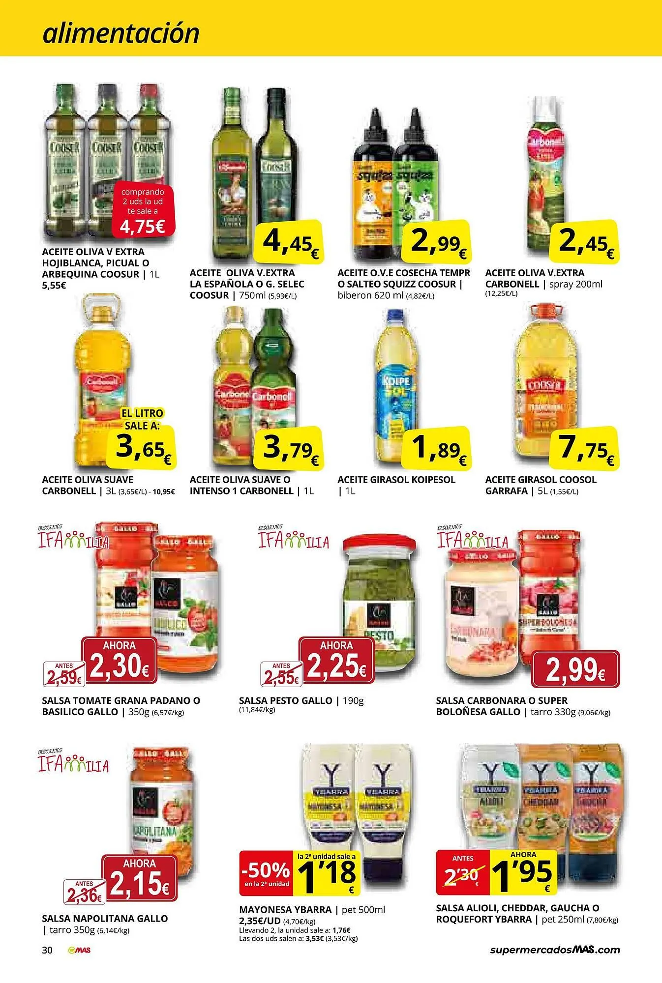 Catálogo de Folleto Supermercados MAS 27 de junio al 31 de julio 2025 - Página 30