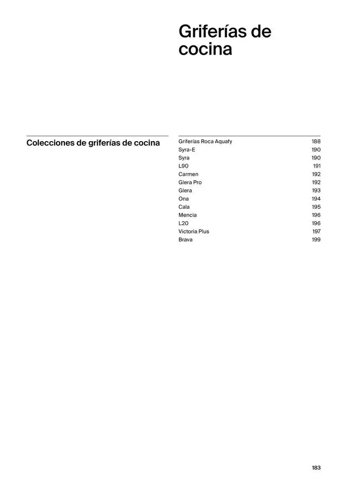 Catálogo de Grifería 9 de enero al 31 de diciembre 2025 - Página 185