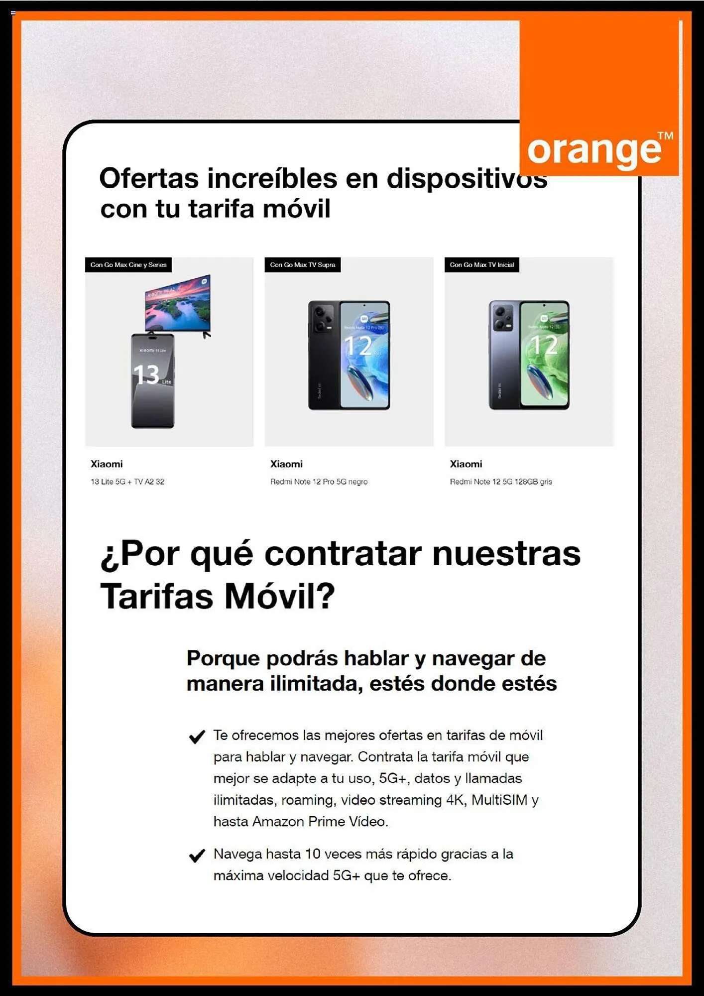 Catálogo de Folleto Orange 15 de agosto al 15 de septiembre 2023 - Página 2