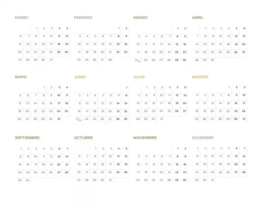 Catálogo de Calendario 2025 19 de marzo al 31 de diciembre 2025 - Página 3